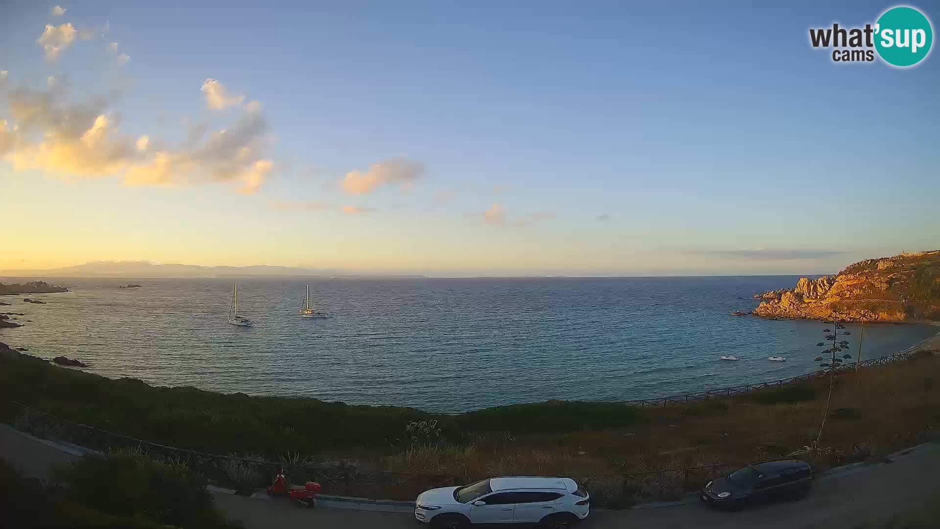 Webcam Rena Bianca beach – Spiaggia Rena Bianca – Santa Teresa Gallura – Sardinia