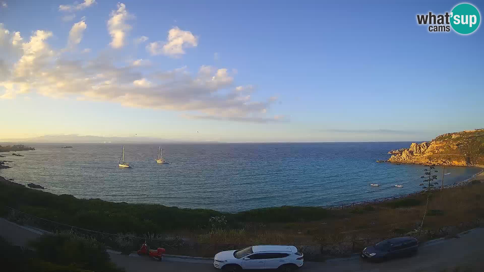 Webcam Spiaggia Rena Bianca – Santa Teresa Gallura – Sardegna