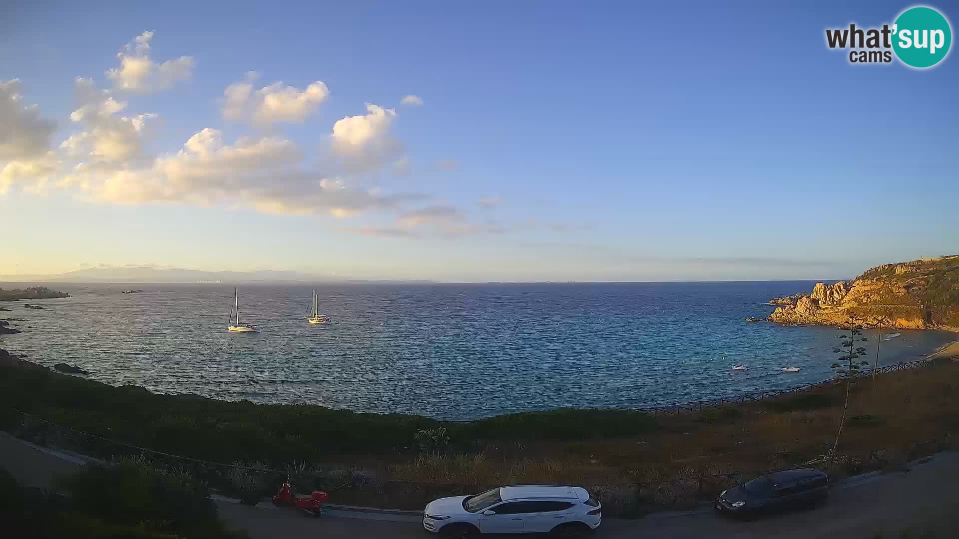 Webcam de la plage Rena Bianca – Santa Teresa Gallura – Sardaigne