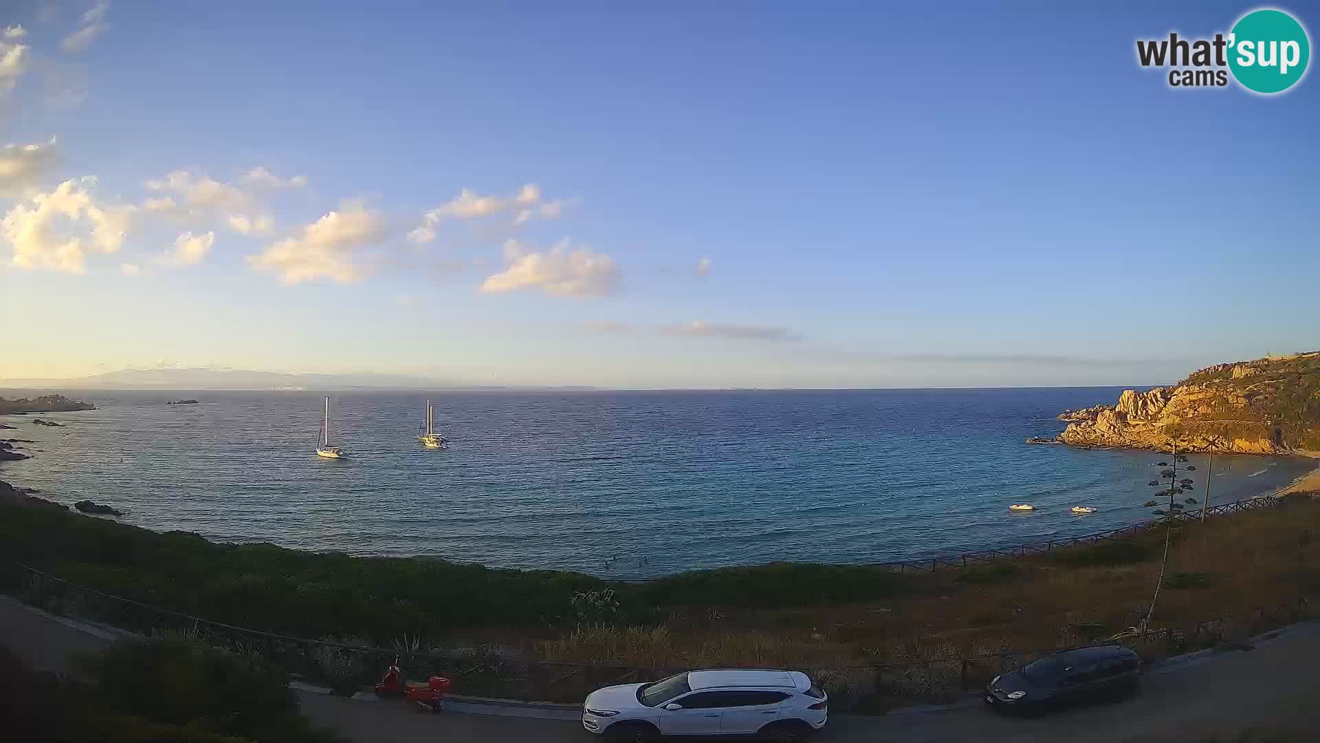 Webcam de la plage Rena Bianca – Santa Teresa Gallura – Sardaigne