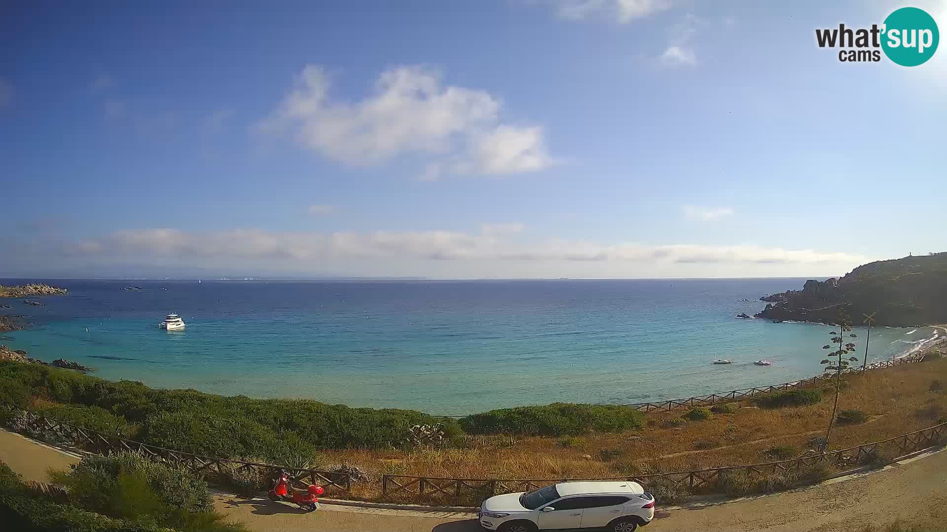 Webcam de la plage Rena Bianca – Santa Teresa Gallura – Sardaigne