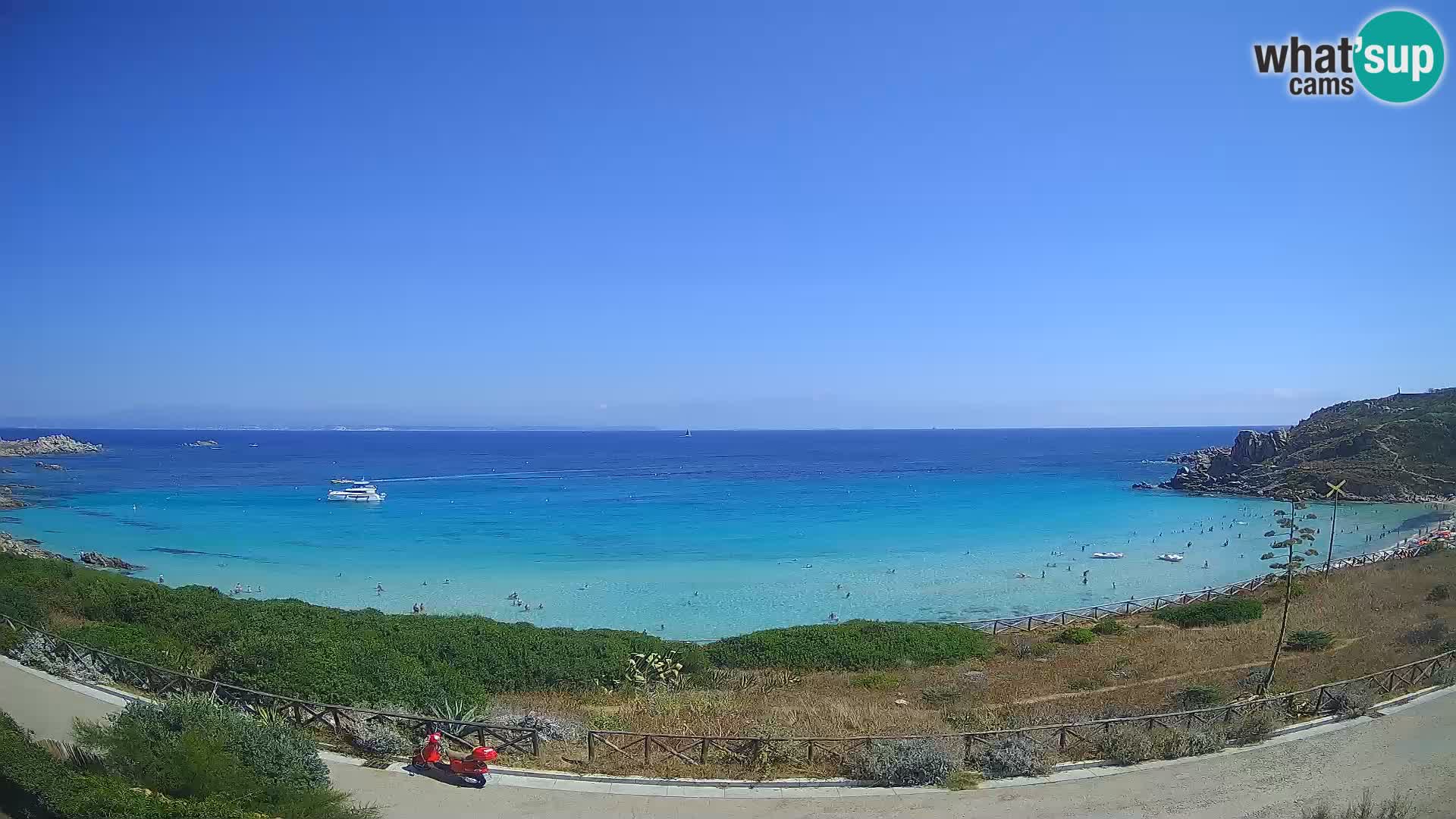 Webcam Rena Bianca Strand – Santa Teresa Gallura – Sardinien