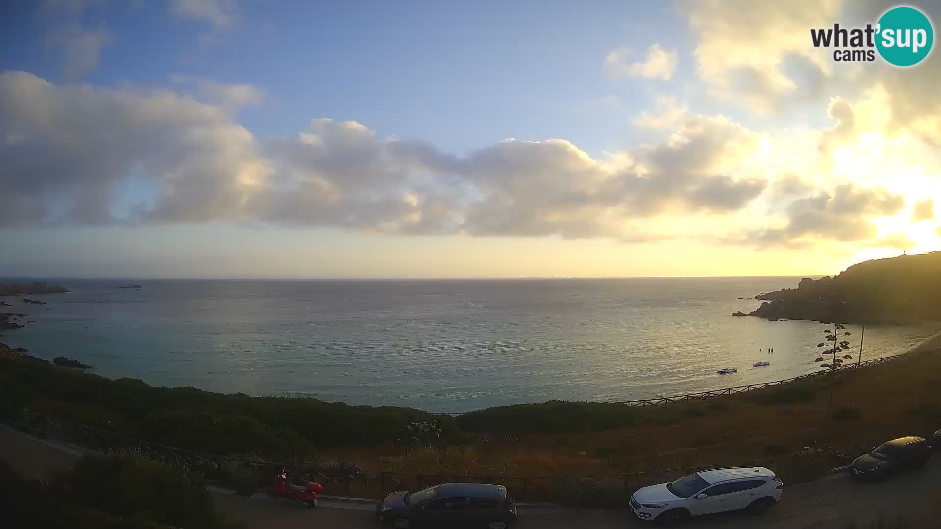 Spletna kamera plaža Rena Bianca – Santa Teresa Gallura – Sardinija