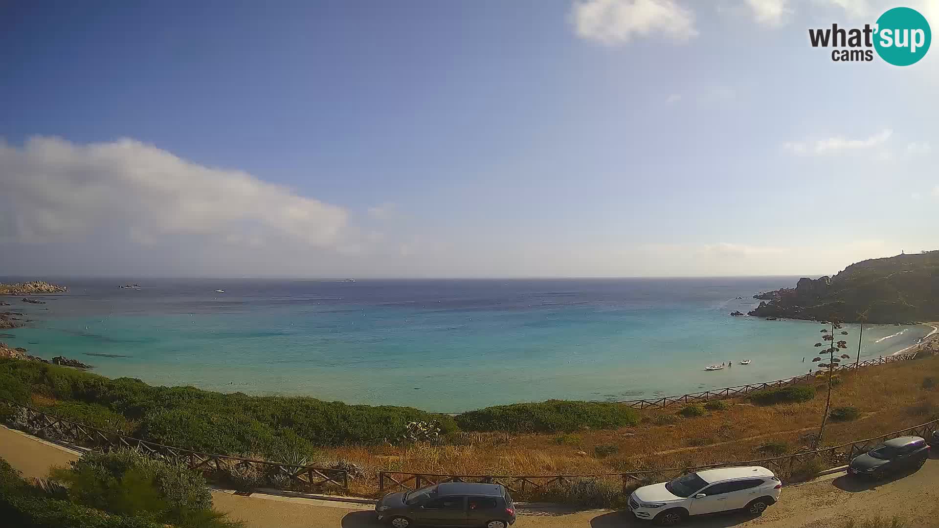 Webcam de la plage Rena Bianca – Santa Teresa Gallura – Sardaigne