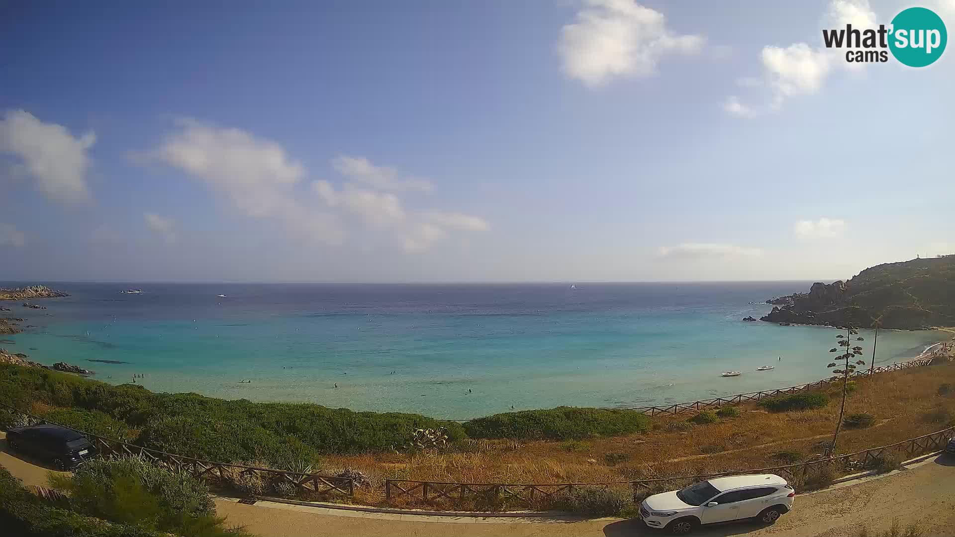 Webcam de la plage Rena Bianca – Santa Teresa Gallura – Sardaigne
