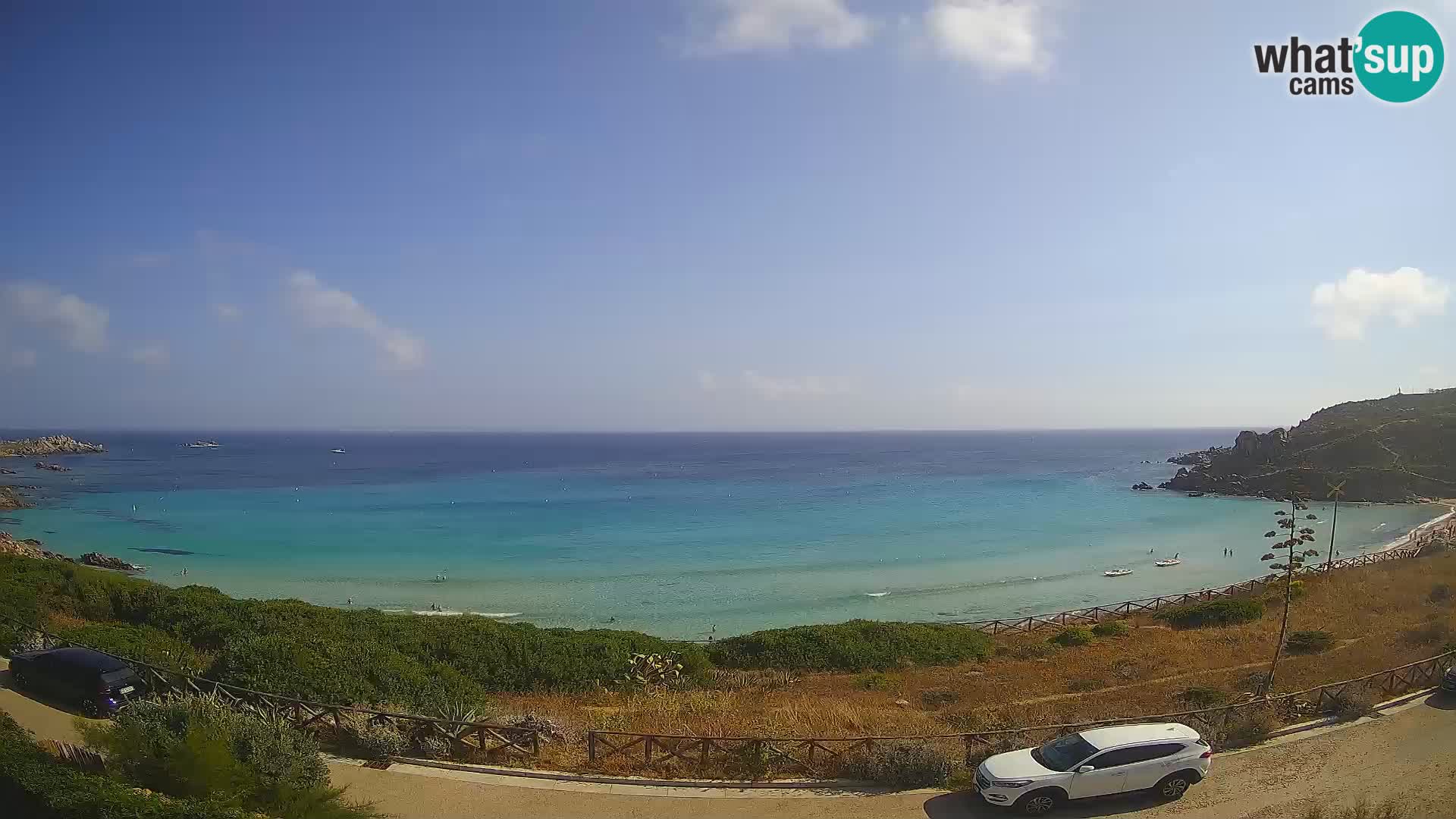 Webcam de la plage Rena Bianca – Santa Teresa Gallura – Sardaigne