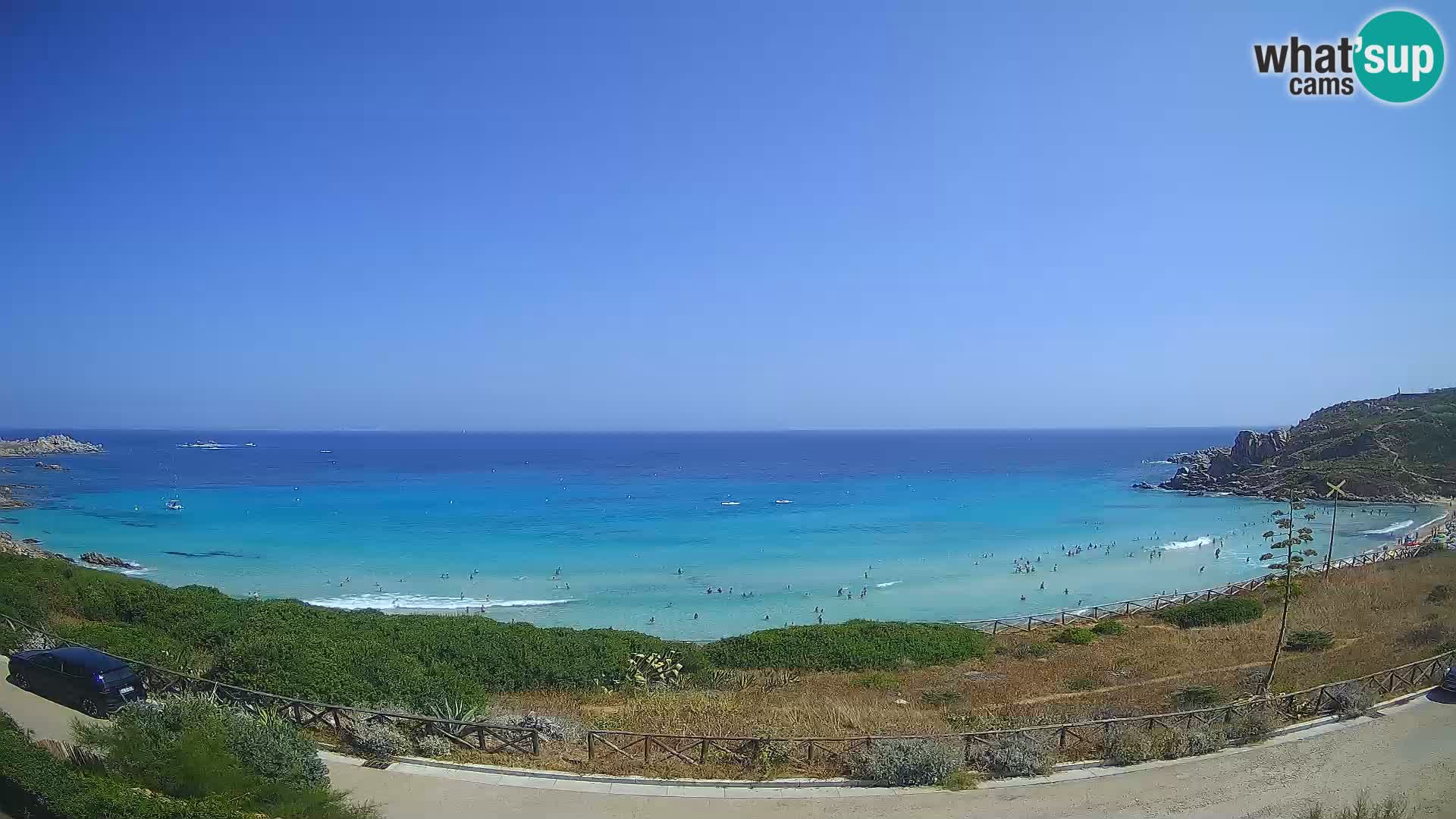 Cámara web playa Rena Bianca – Santa Teresa Gallura – Cerdeña