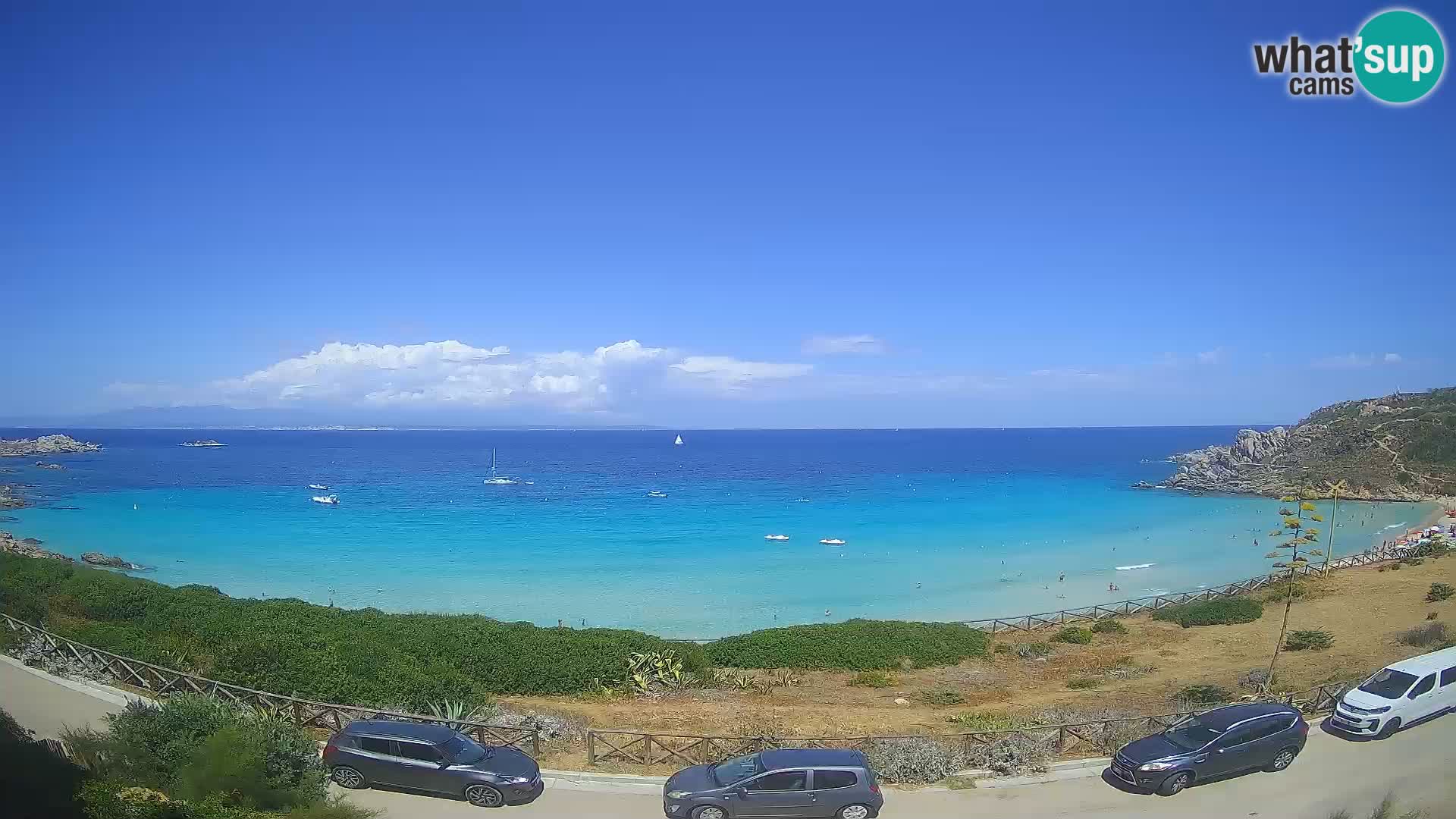 Cámara web playa Rena Bianca – Santa Teresa Gallura – Cerdeña