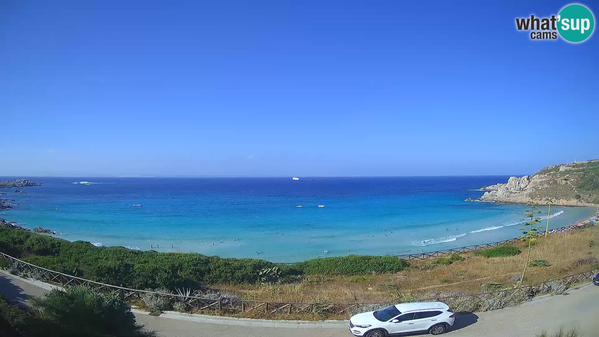 Webcam Spiaggia Rena Bianca – Santa Teresa Gallura – Sardegna