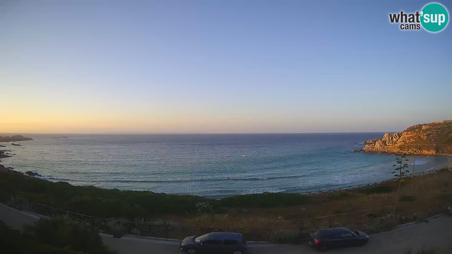 Webcam de la plage Rena Bianca – Santa Teresa Gallura – Sardaigne