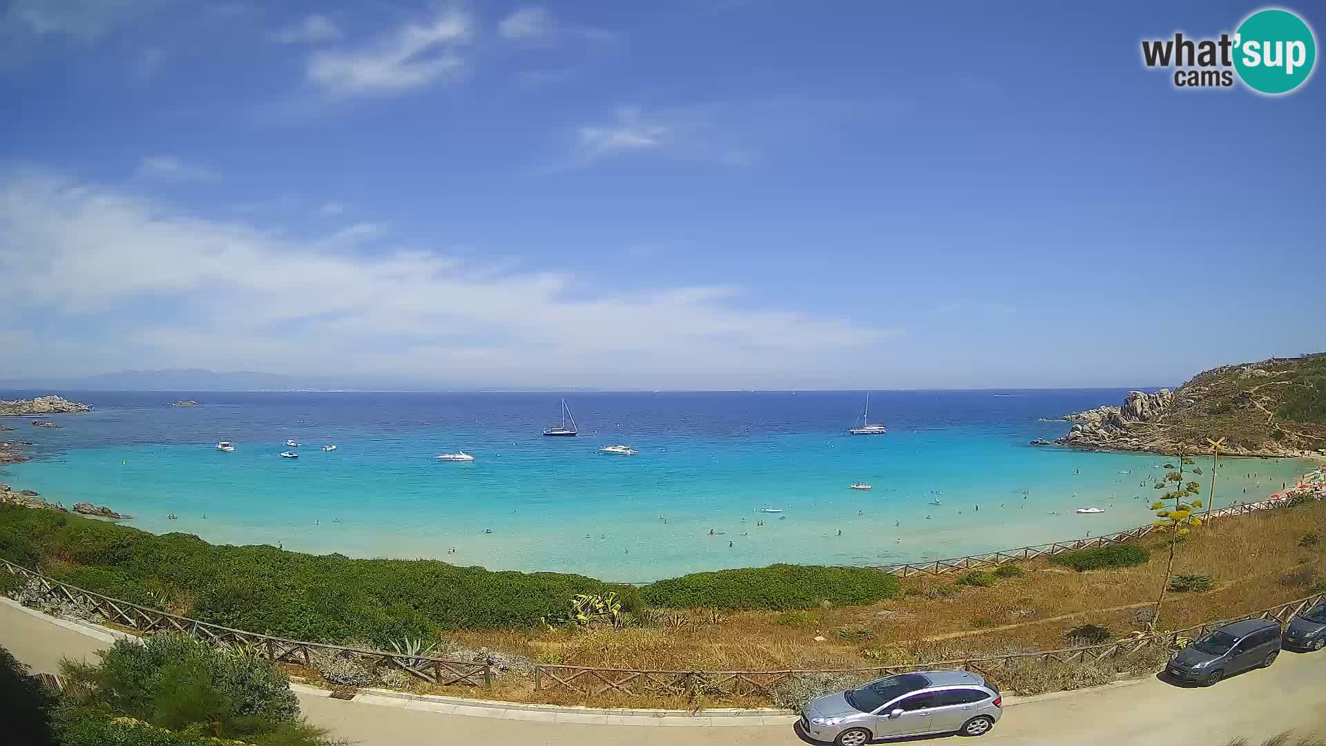 Webcam de la plage Rena Bianca – Santa Teresa Gallura – Sardaigne