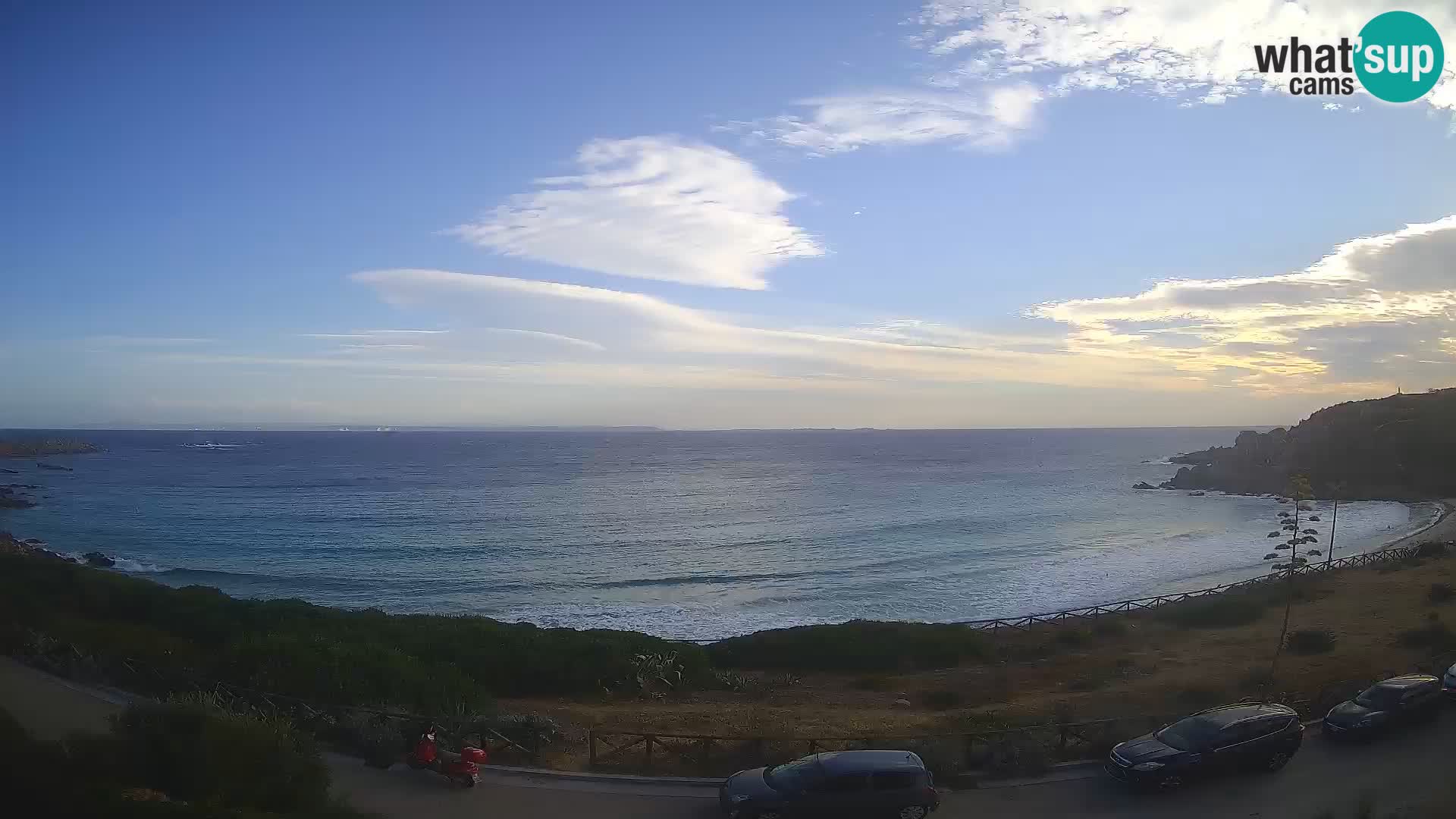 Webcam Rena Bianca beach – Spiaggia Rena Bianca – Santa Teresa Gallura – Sardinia