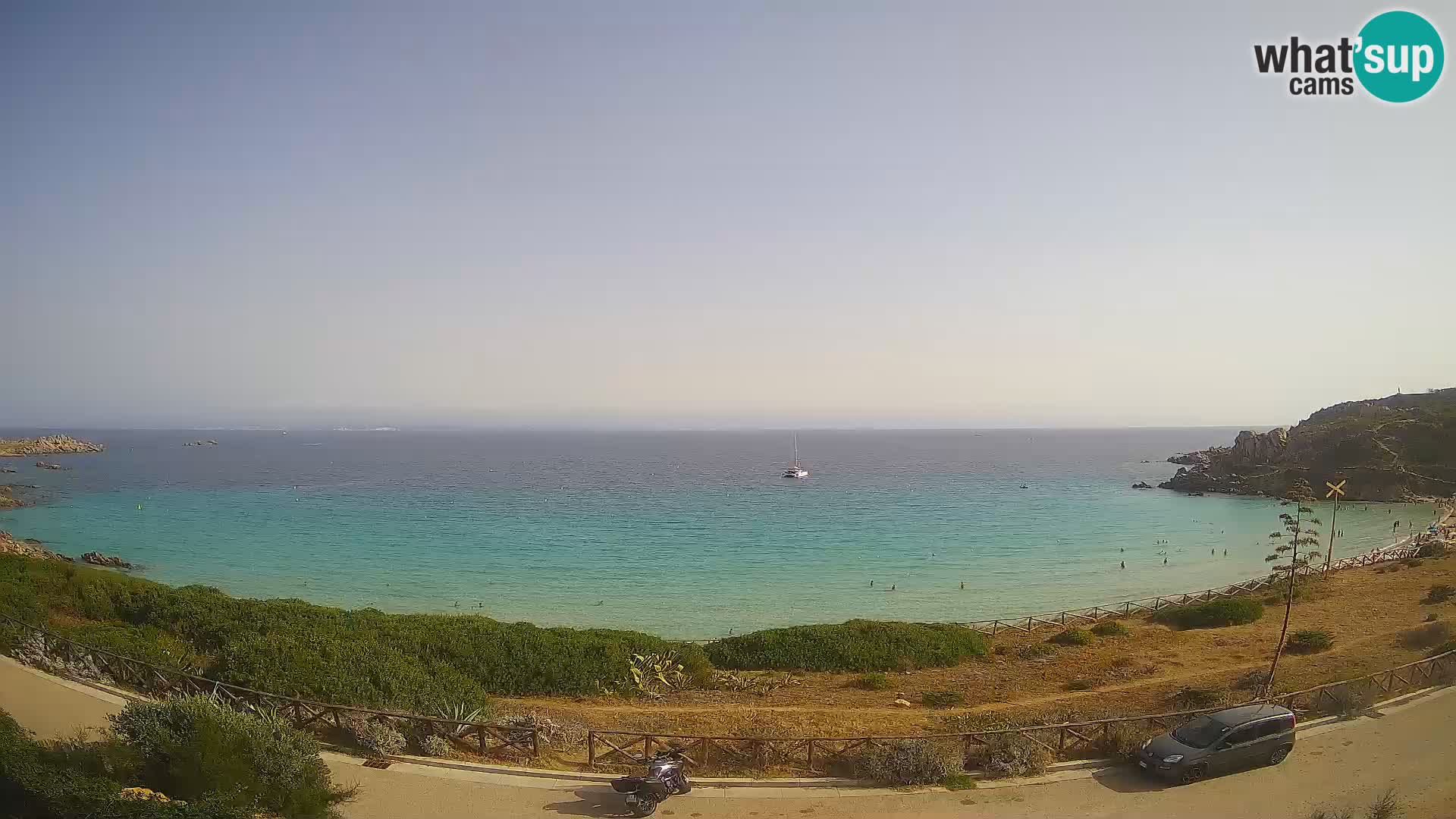 Webcam de la plage Rena Bianca – Santa Teresa Gallura – Sardaigne