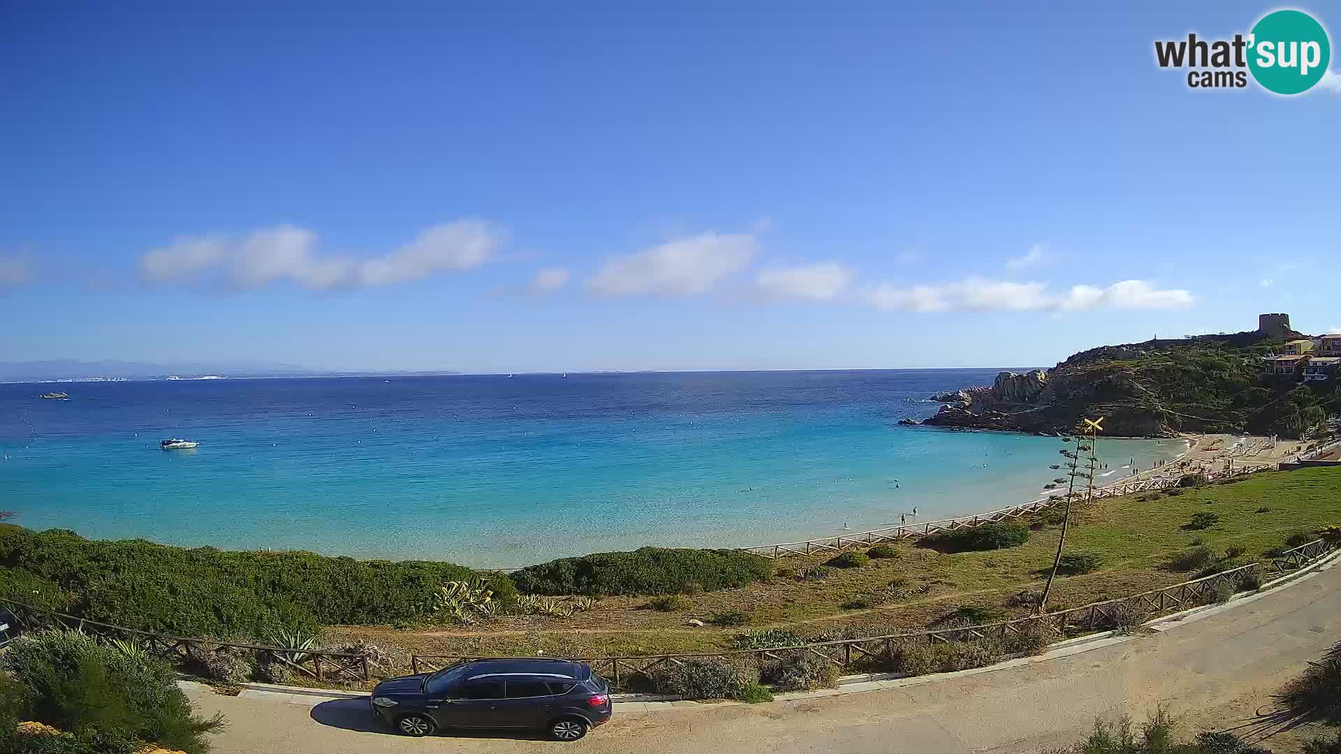 Webcam Rena Bianca Strand – Santa Teresa Gallura – Sardinien