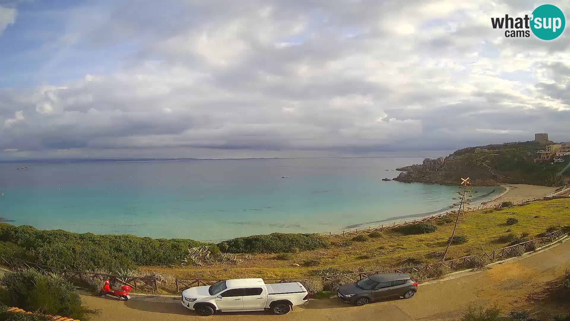 Webcam Rena Bianca Strand – Santa Teresa Gallura – Sardinien