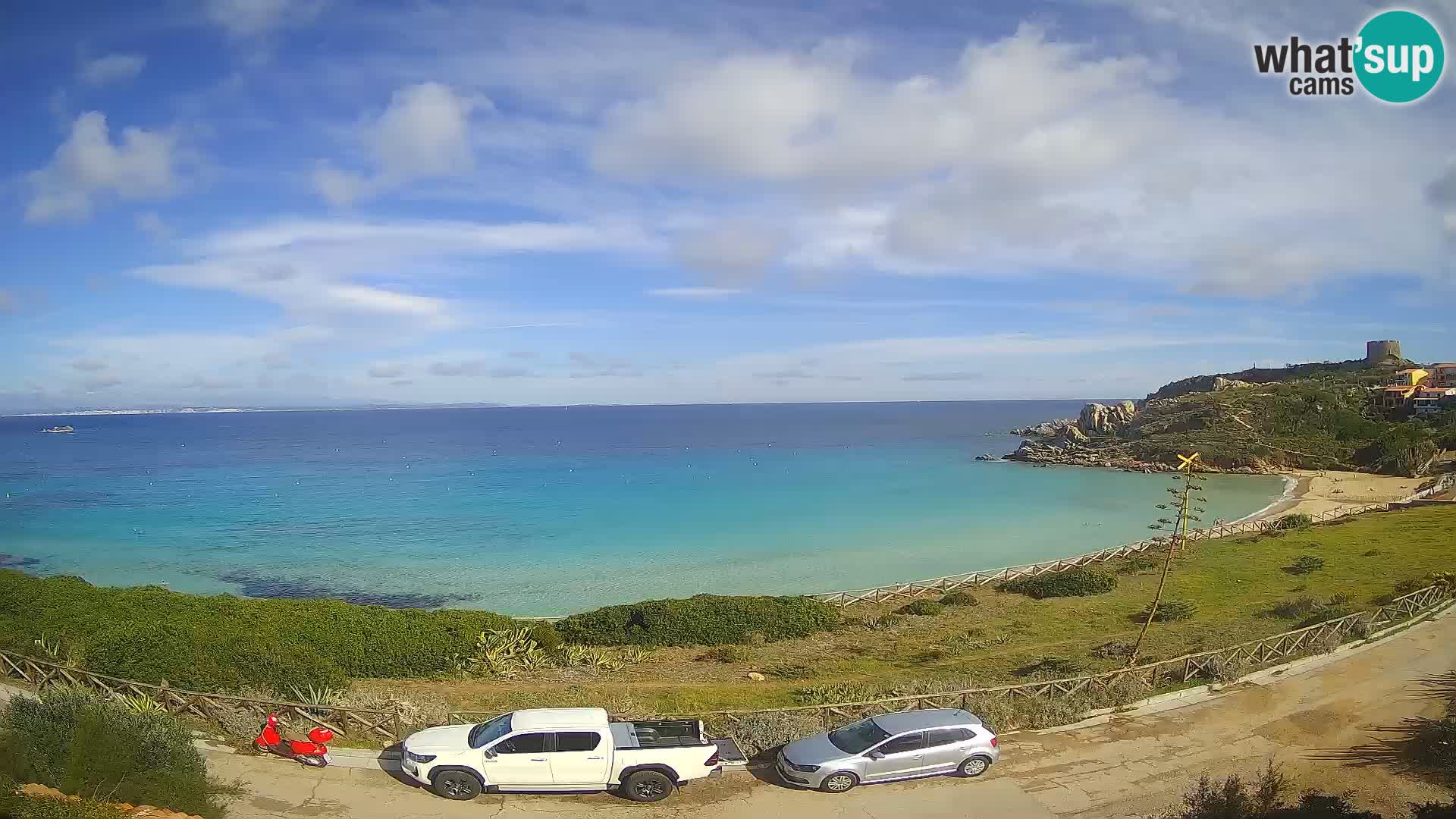 Webcam Spiaggia Rena Bianca – Santa Teresa Gallura – Sardegna