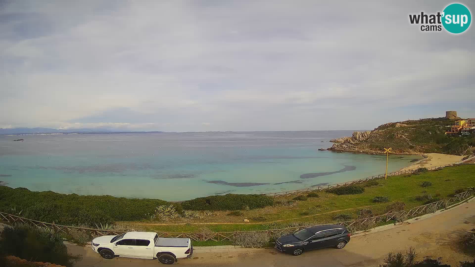 Cámara web playa Rena Bianca – Santa Teresa Gallura – Cerdeña
