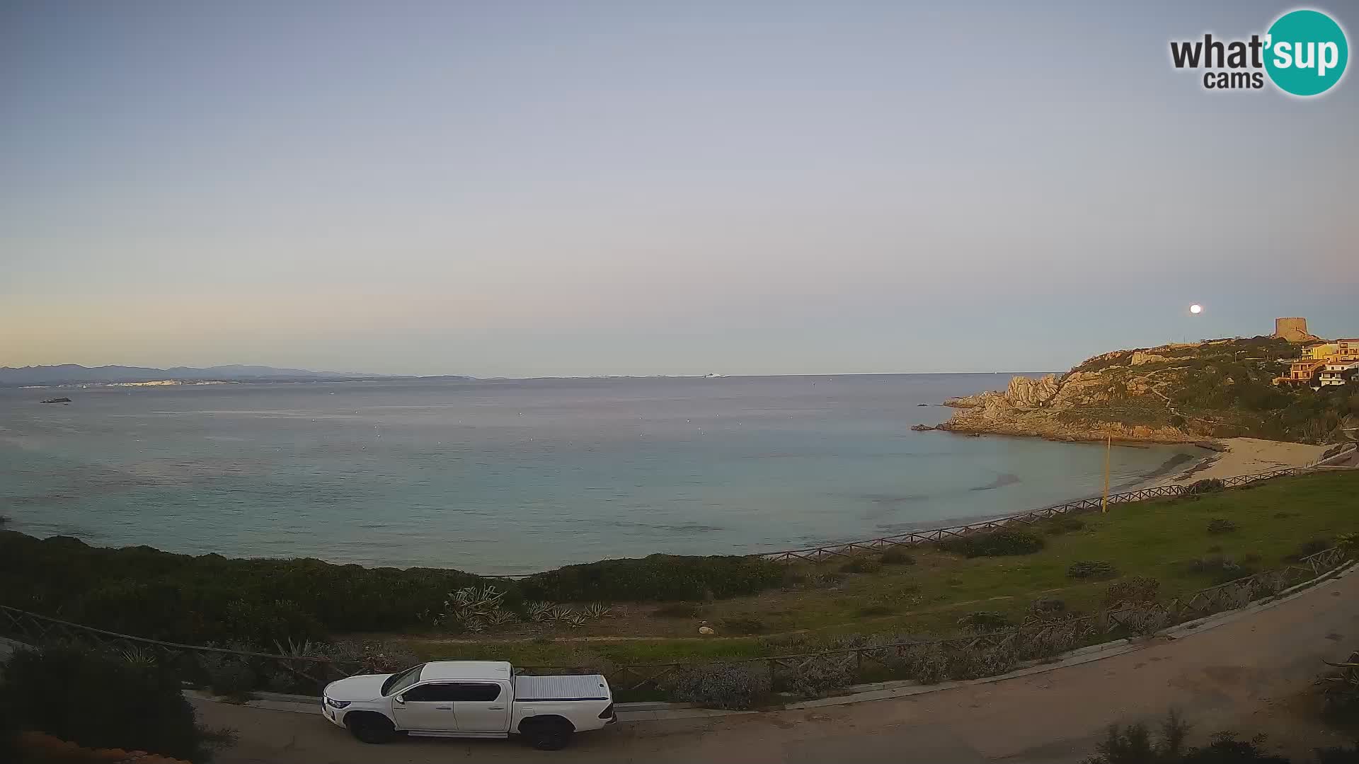 Webcam de la plage Rena Bianca – Santa Teresa Gallura – Sardaigne
