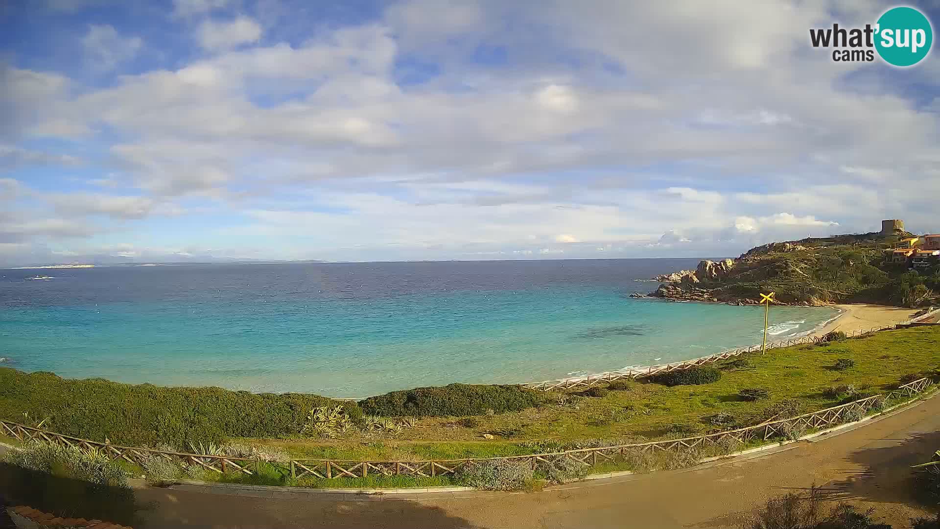 Webcam Rena Bianca Strand – Santa Teresa Gallura – Sardinien