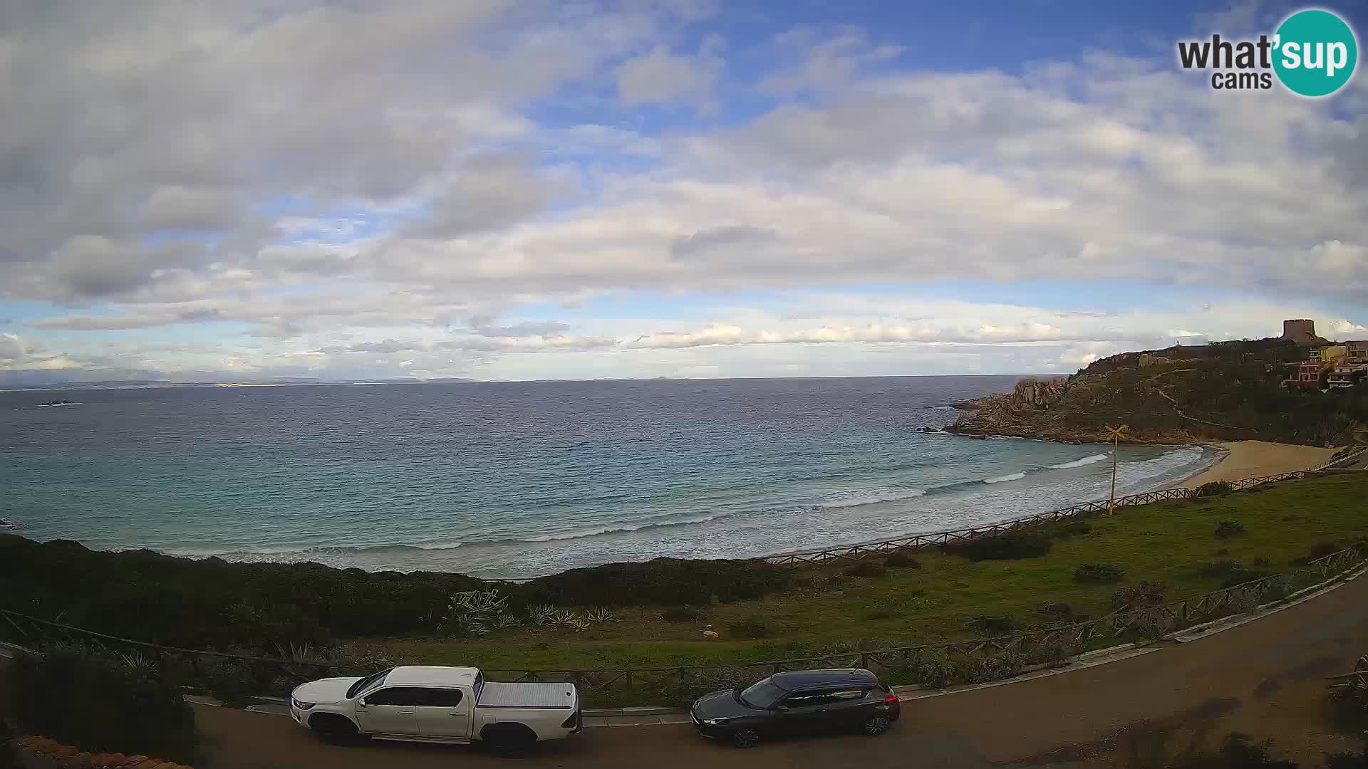 Webcam de la plage Rena Bianca – Santa Teresa Gallura – Sardaigne