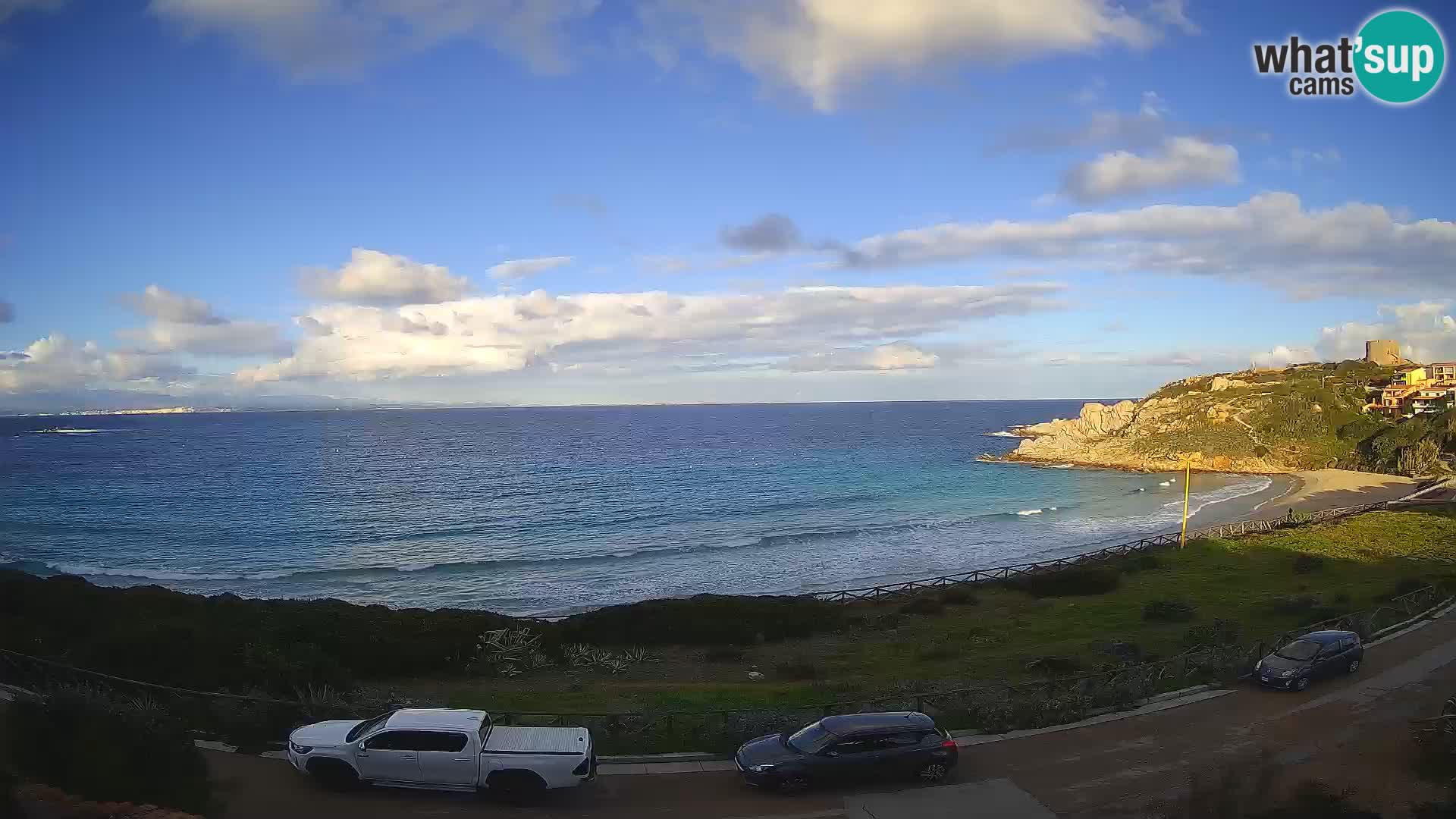 Webcam de la plage Rena Bianca – Santa Teresa Gallura – Sardaigne
