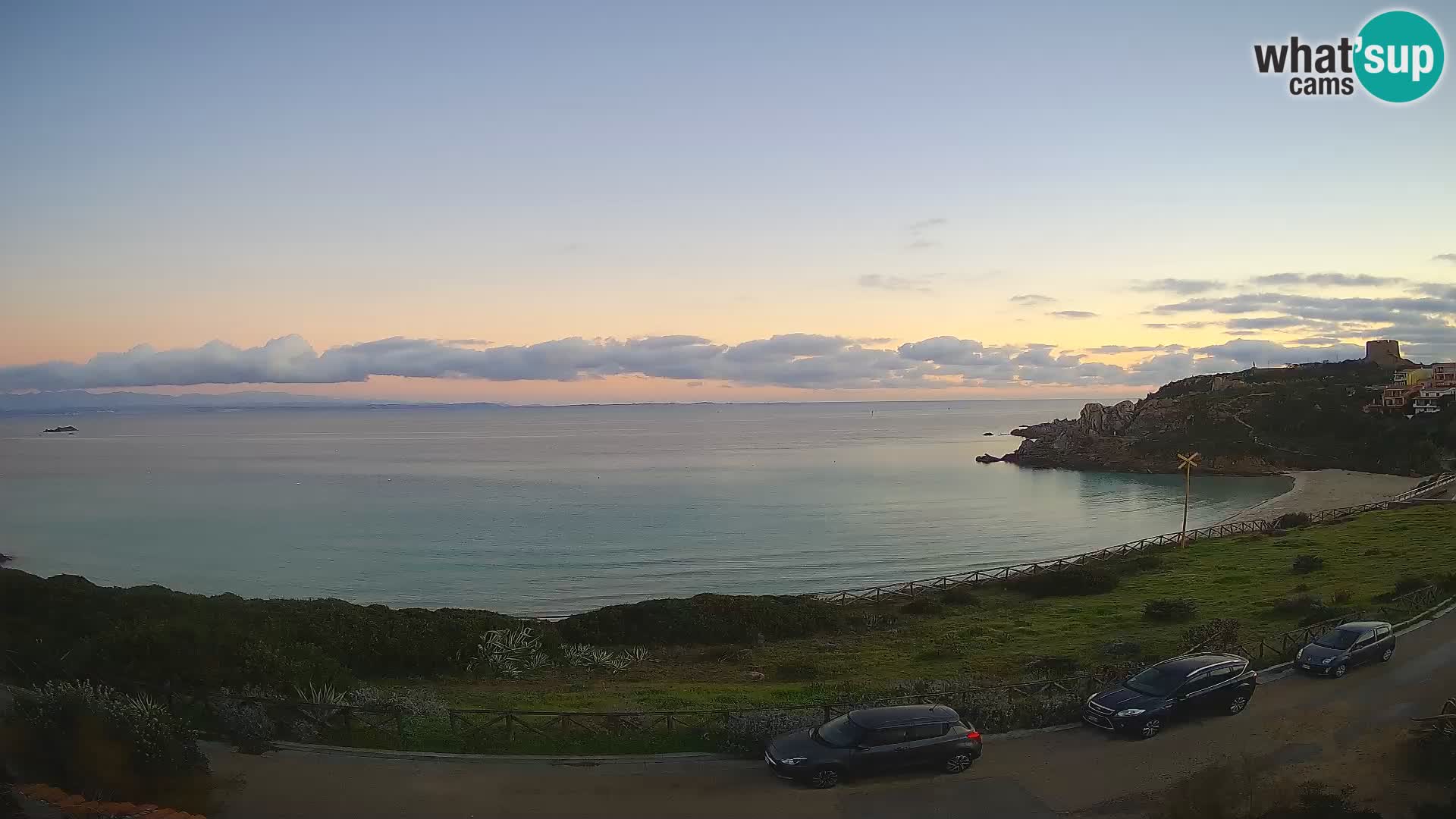 Spletna kamera plaža Rena Bianca – Santa Teresa Gallura – Sardinija