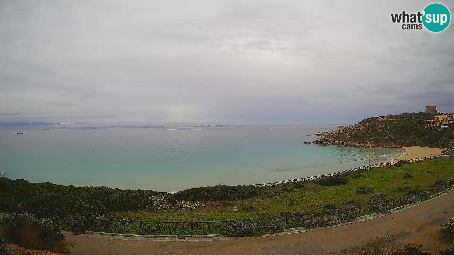Webcam Spiaggia Rena Bianca – Santa Teresa Gallura – Sardegna