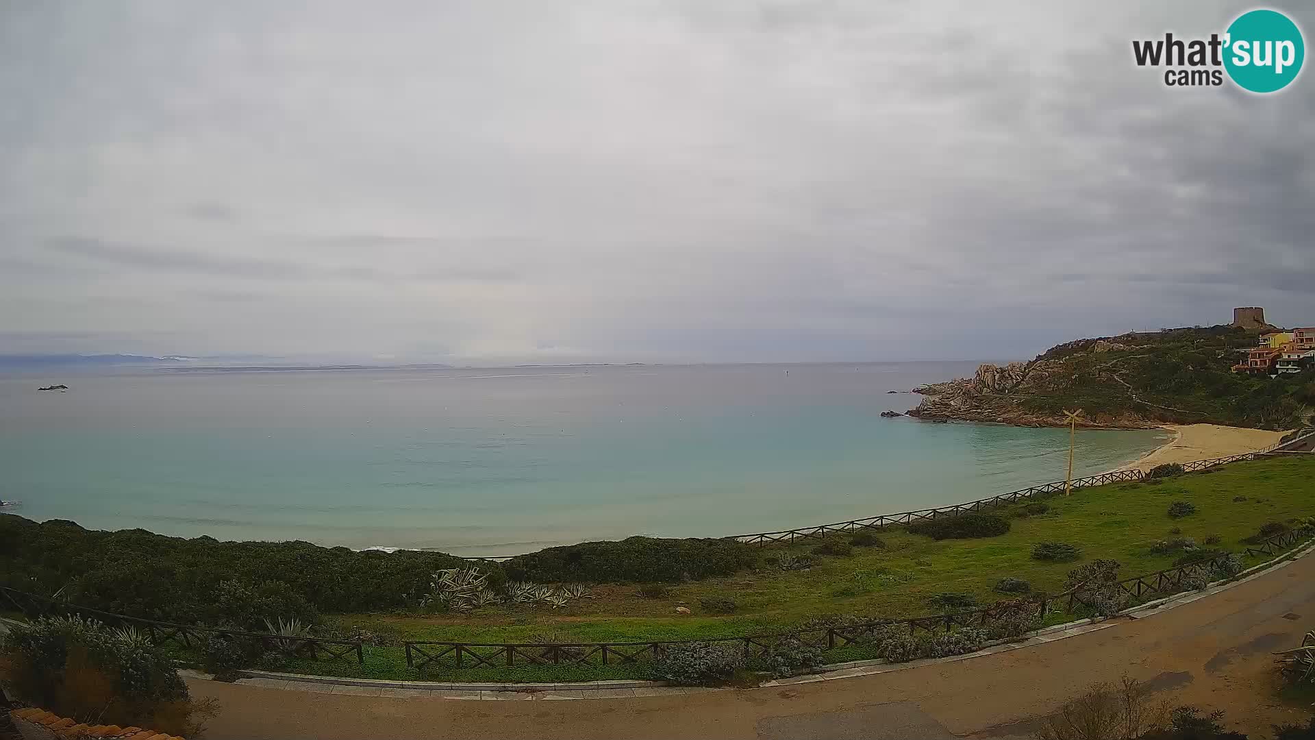 Cámara web playa Rena Bianca – Santa Teresa Gallura – Cerdeña
