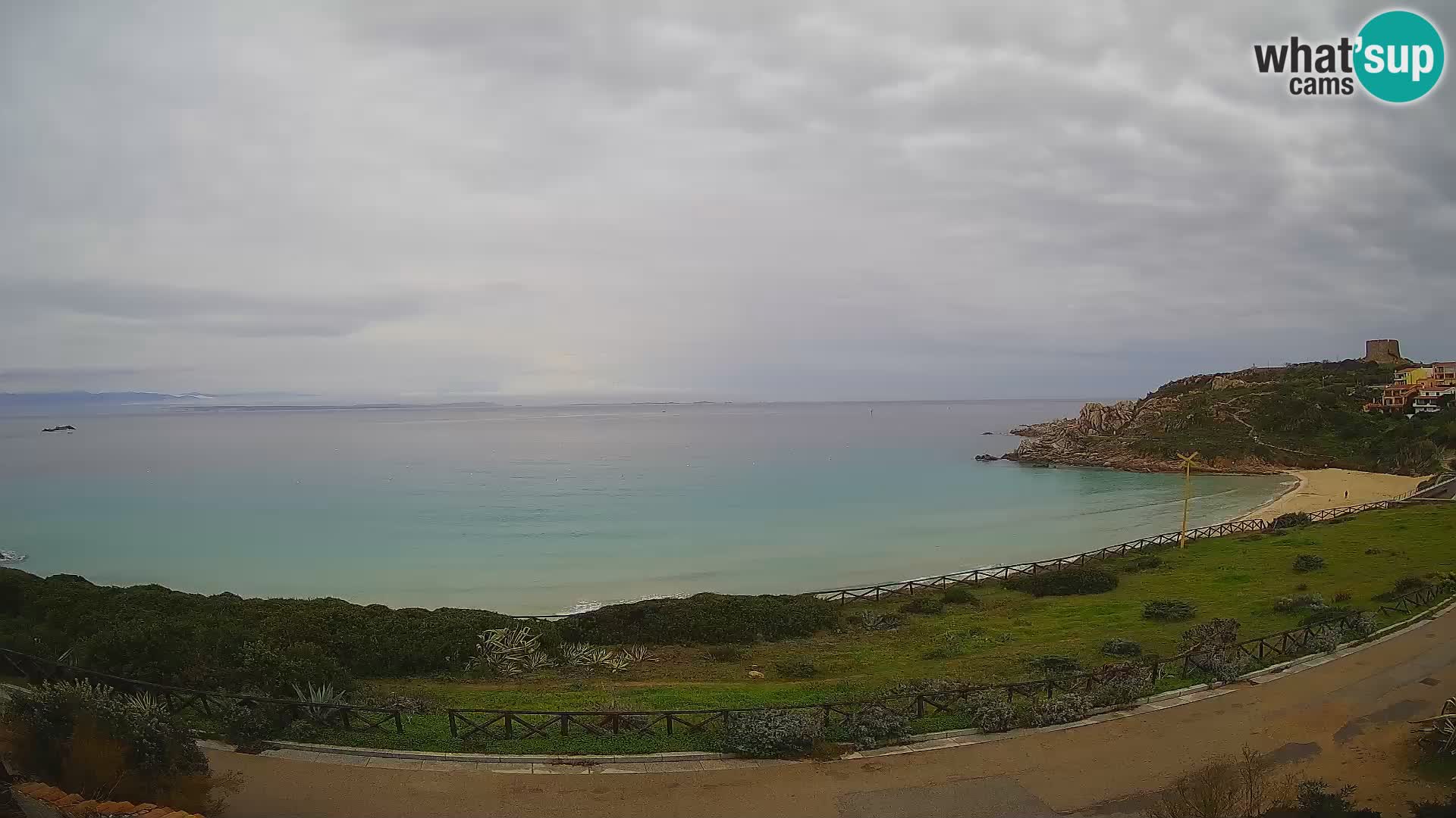 Web kamera plaže Rena Bianca – Santa Teresa Gallura – Sardinija