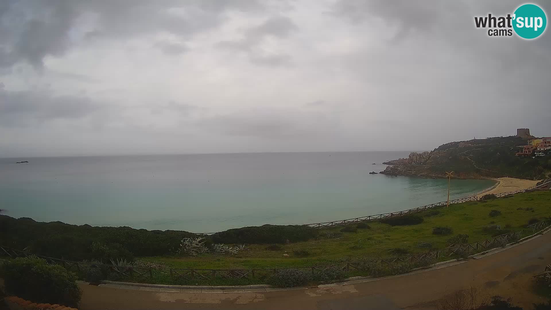 Webcam Rena Bianca beach – Spiaggia Rena Bianca – Santa Teresa Gallura – Sardinia
