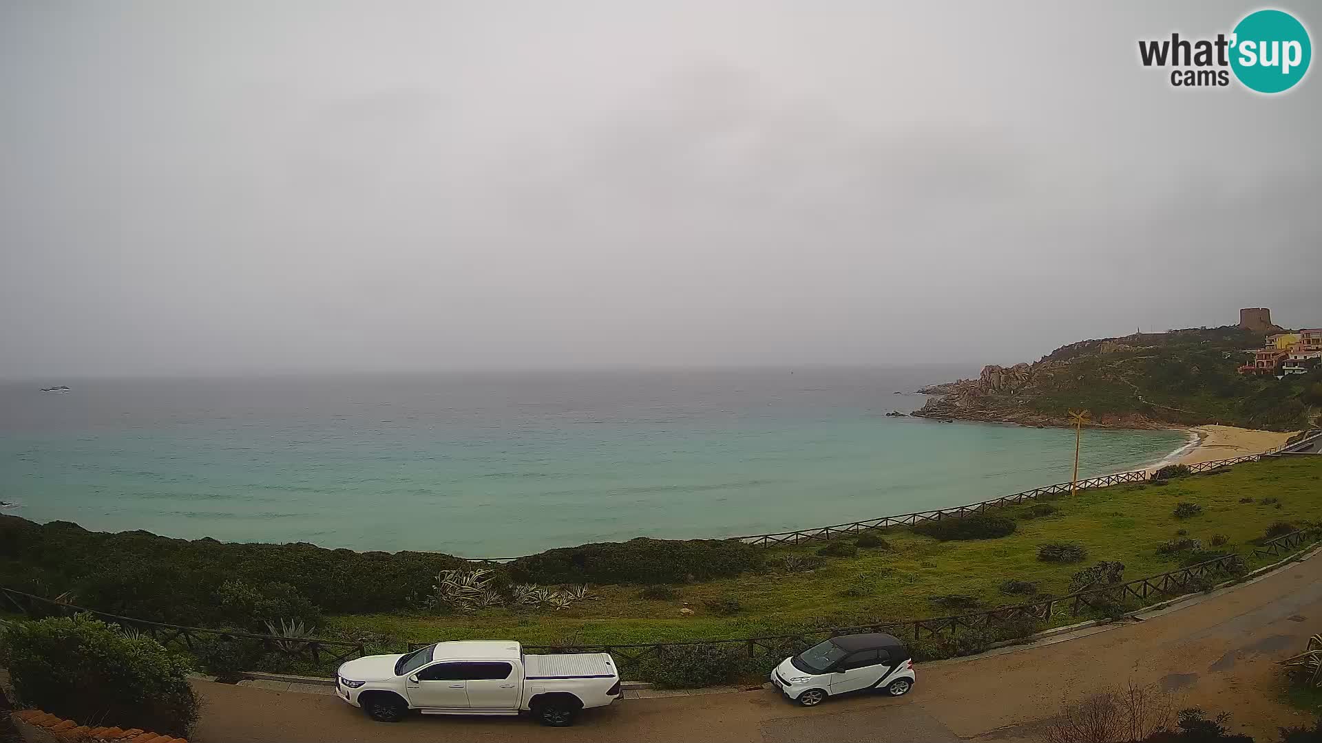 Webcam de la plage Rena Bianca – Santa Teresa Gallura – Sardaigne