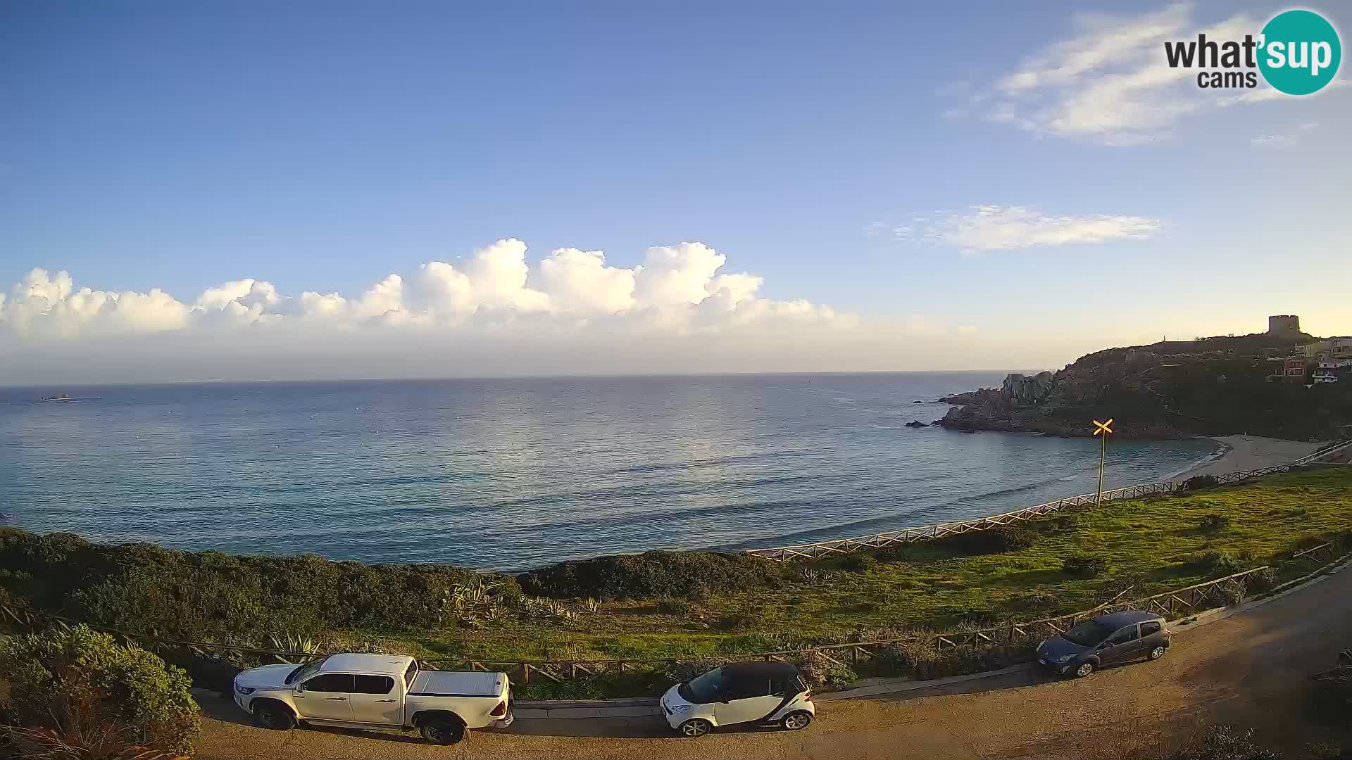Cámara web playa Rena Bianca – Santa Teresa Gallura – Cerdeña