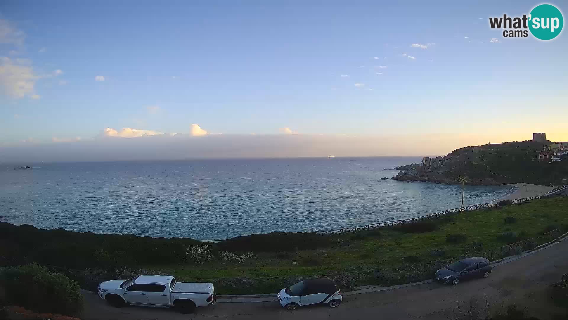 Web kamera plaže Rena Bianca – Santa Teresa Gallura – Sardinija