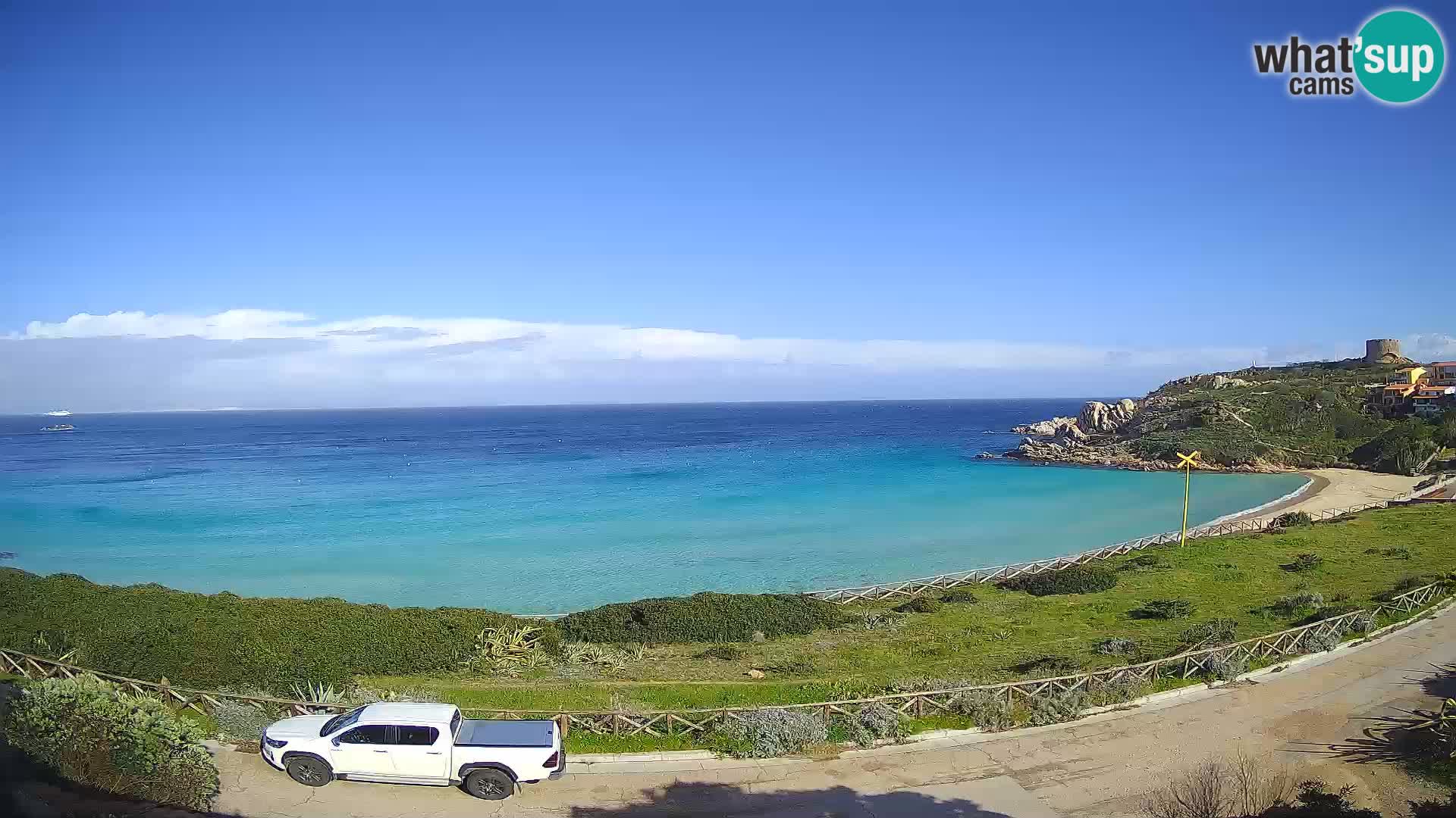 Webcam Rena Bianca Strand – Santa Teresa Gallura – Sardinien