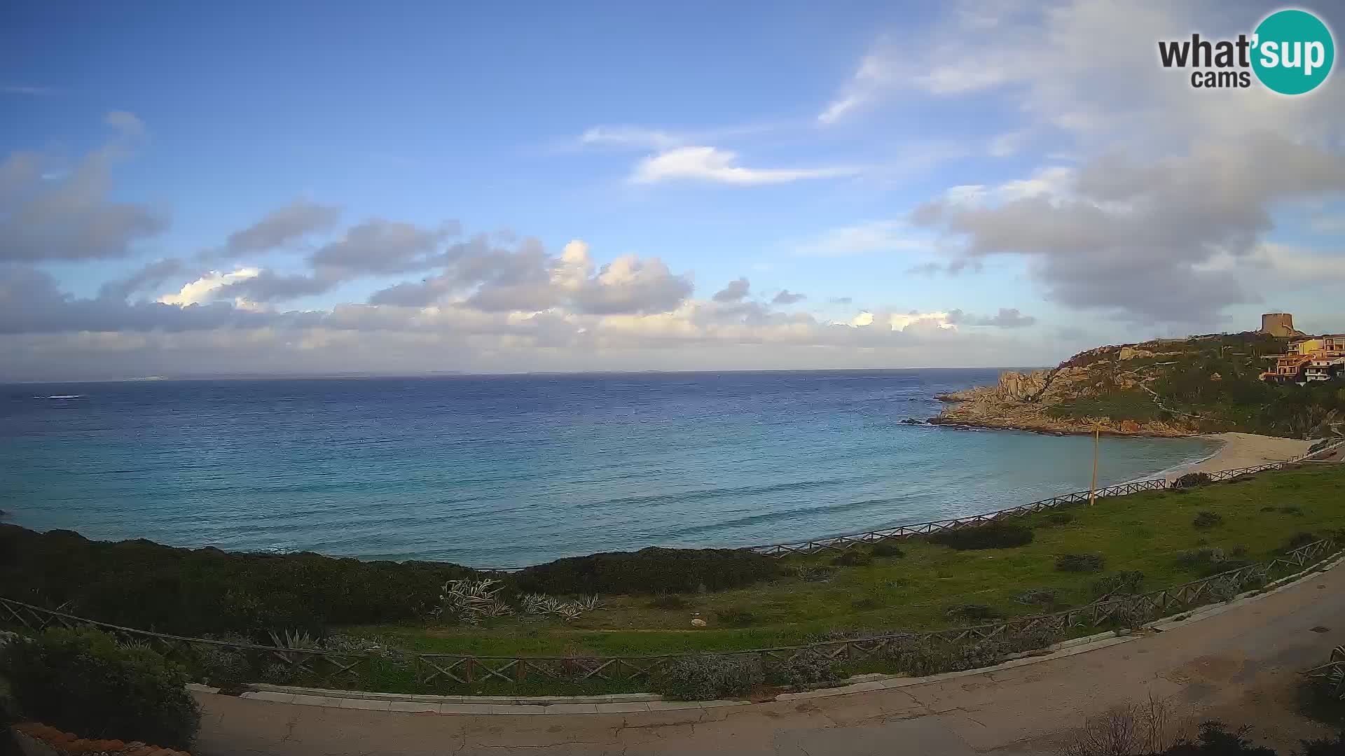 Webcam Spiaggia Rena Bianca – Santa Teresa Gallura – Sardegna