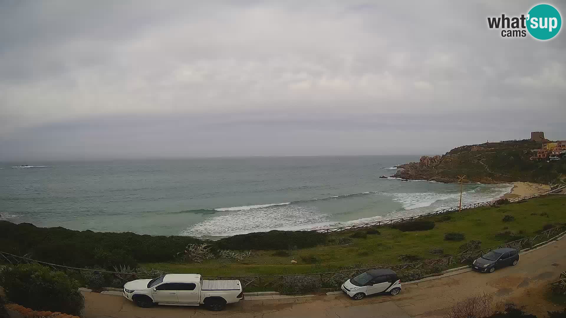 Spletna kamera plaža Rena Bianca – Santa Teresa Gallura – Sardinija