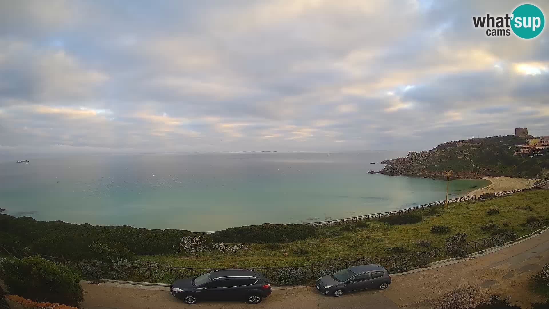 Webcam Rena Bianca beach – Spiaggia Rena Bianca – Santa Teresa Gallura – Sardinia