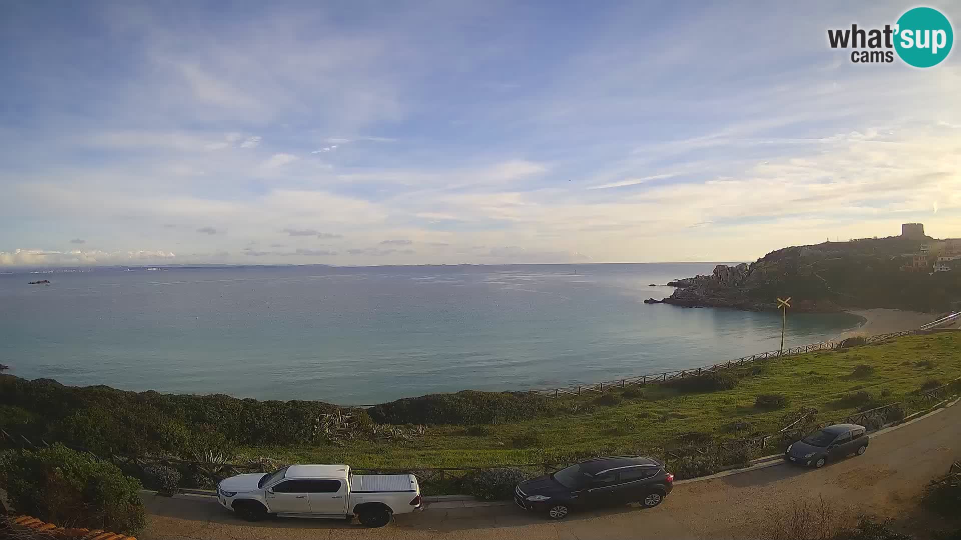 Webcam Spiaggia Rena Bianca – Santa Teresa Gallura – Sardegna