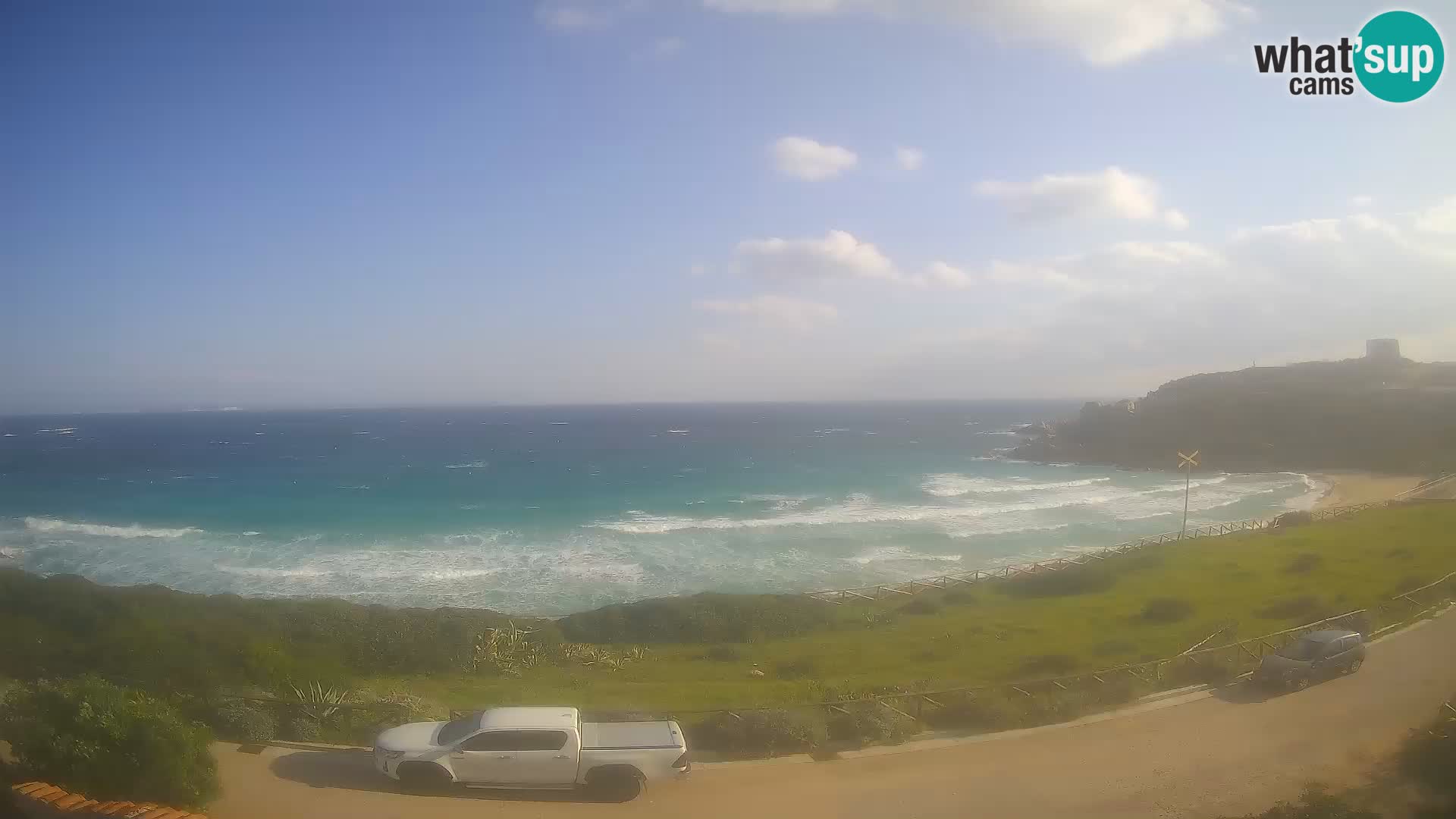 Webcam Rena Bianca beach – Spiaggia Rena Bianca – Santa Teresa Gallura – Sardinia