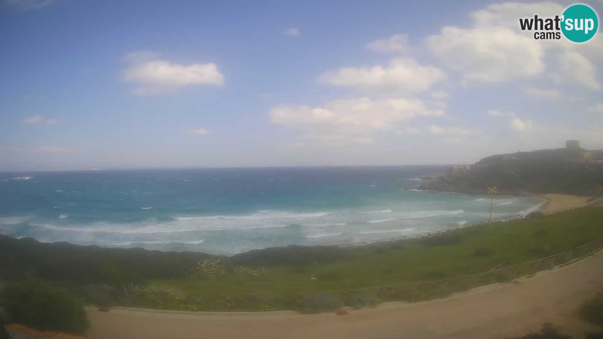 Webcam de la plage Rena Bianca – Santa Teresa Gallura – Sardaigne