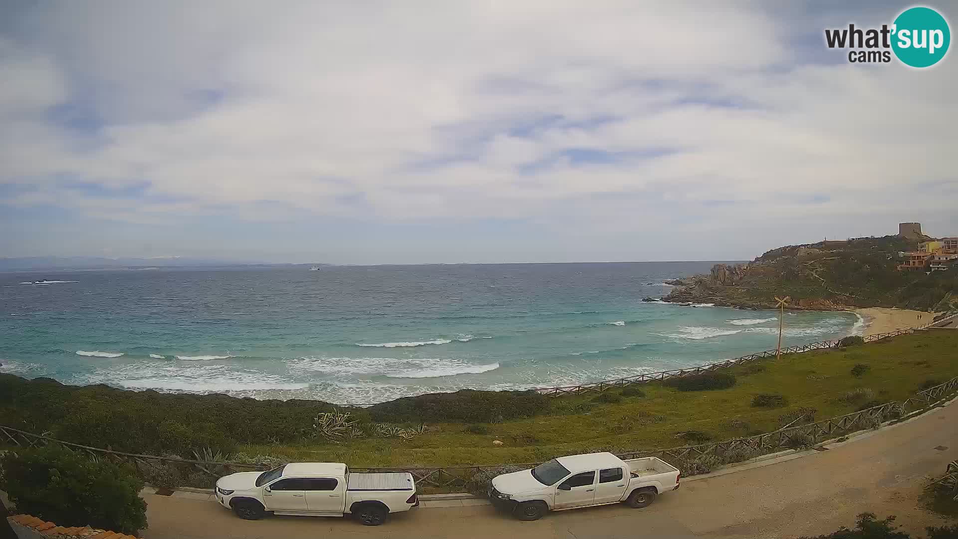 Webcam Spiaggia Rena Bianca – Santa Teresa Gallura – Sardegna
