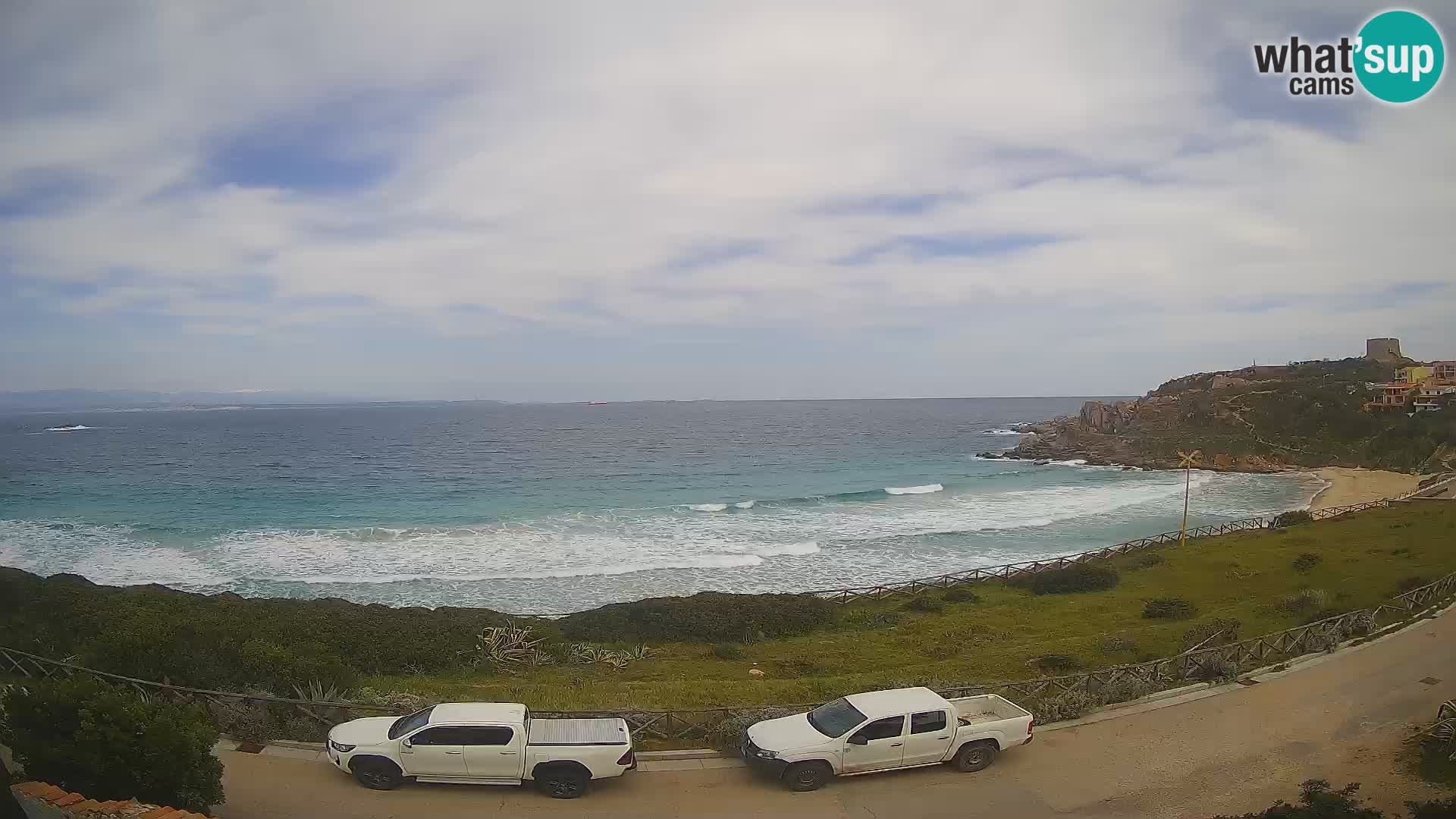 Webcam Rena Bianca beach – Spiaggia Rena Bianca – Santa Teresa Gallura – Sardinia