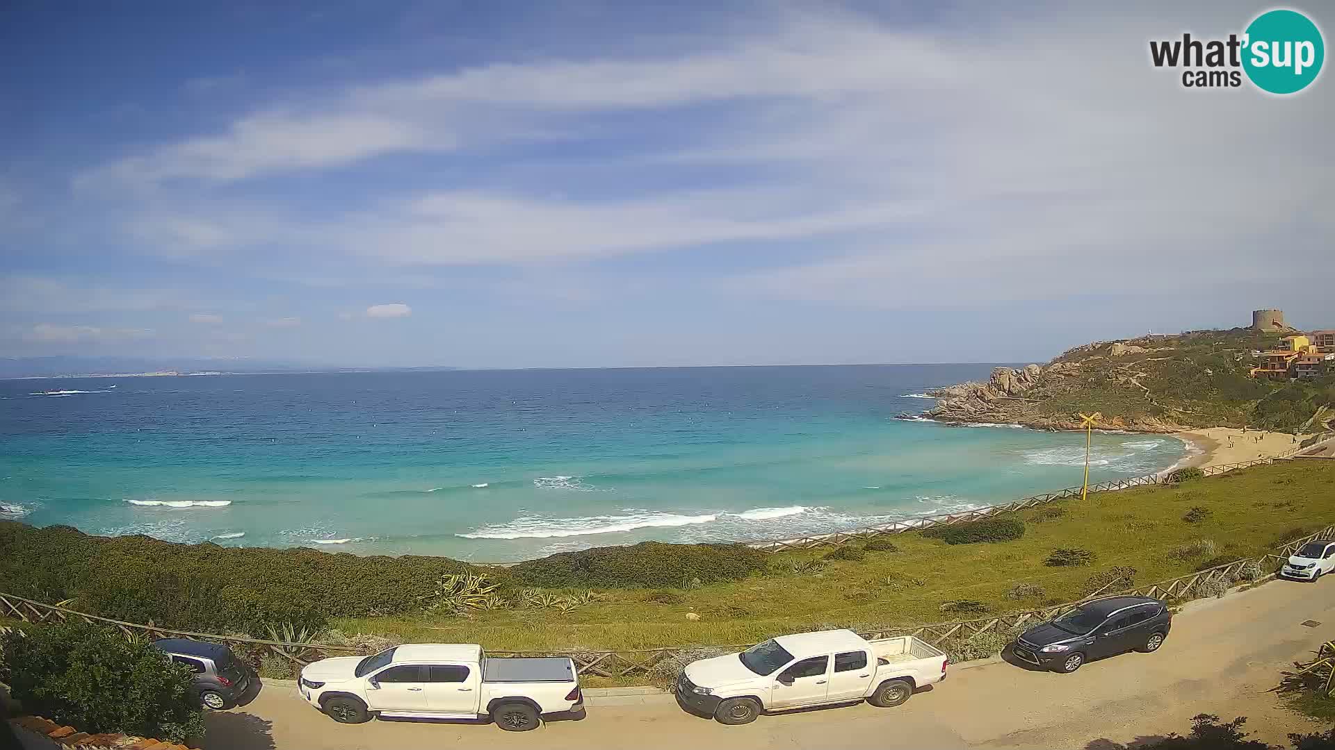 Webcam Spiaggia Rena Bianca – Santa Teresa Gallura – Sardegna