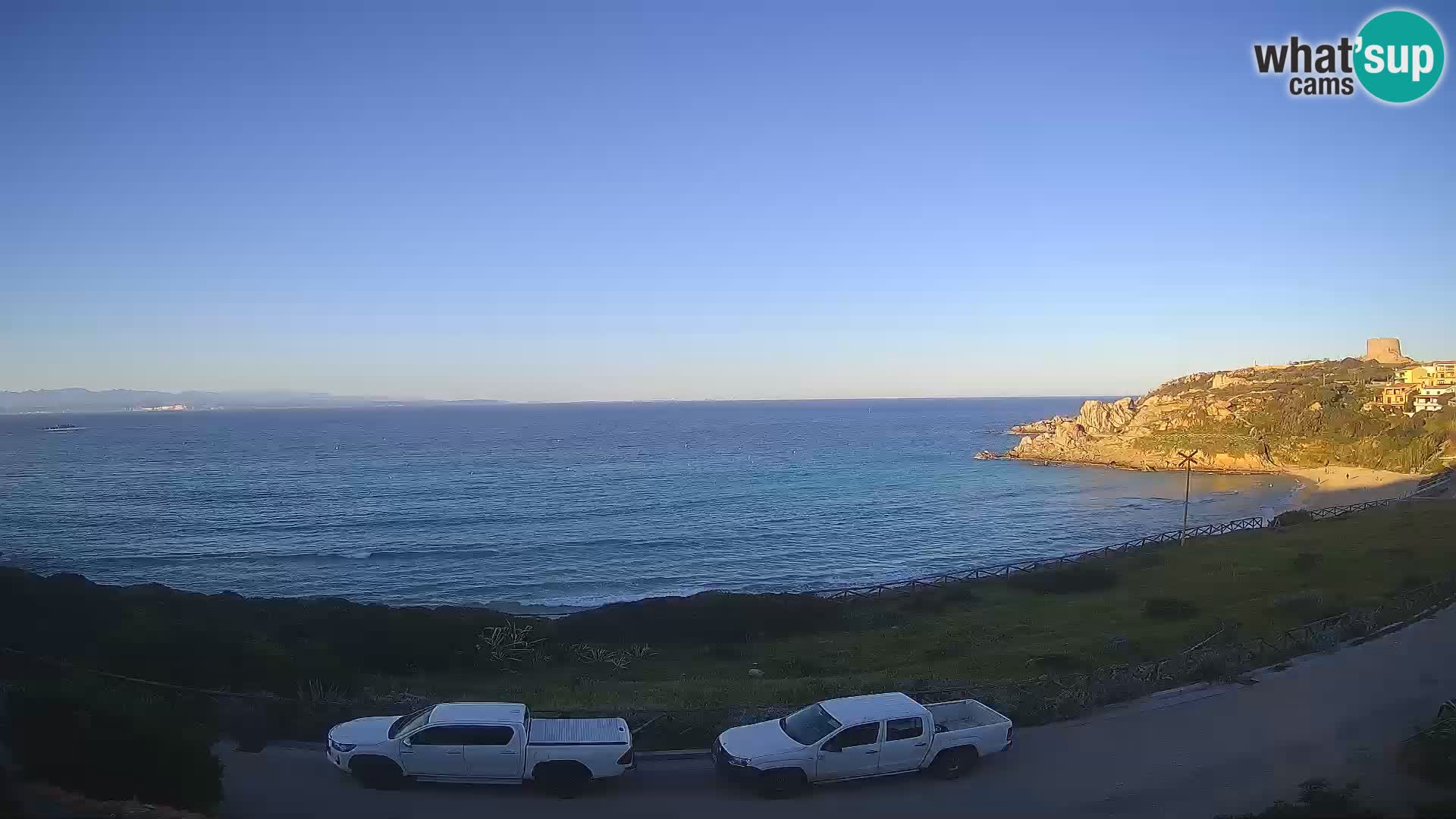 Cámara web playa Rena Bianca – Santa Teresa Gallura – Cerdeña