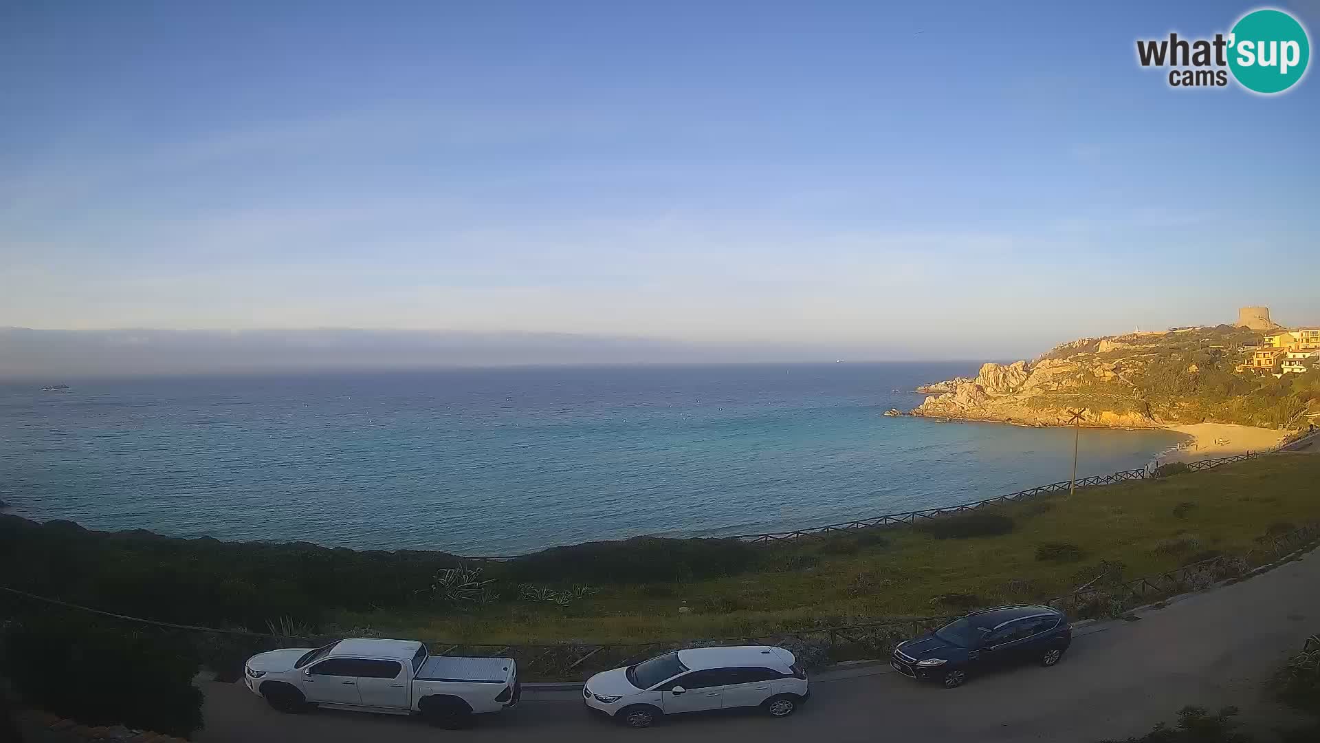 Web kamera plaže Rena Bianca – Santa Teresa Gallura – Sardinija