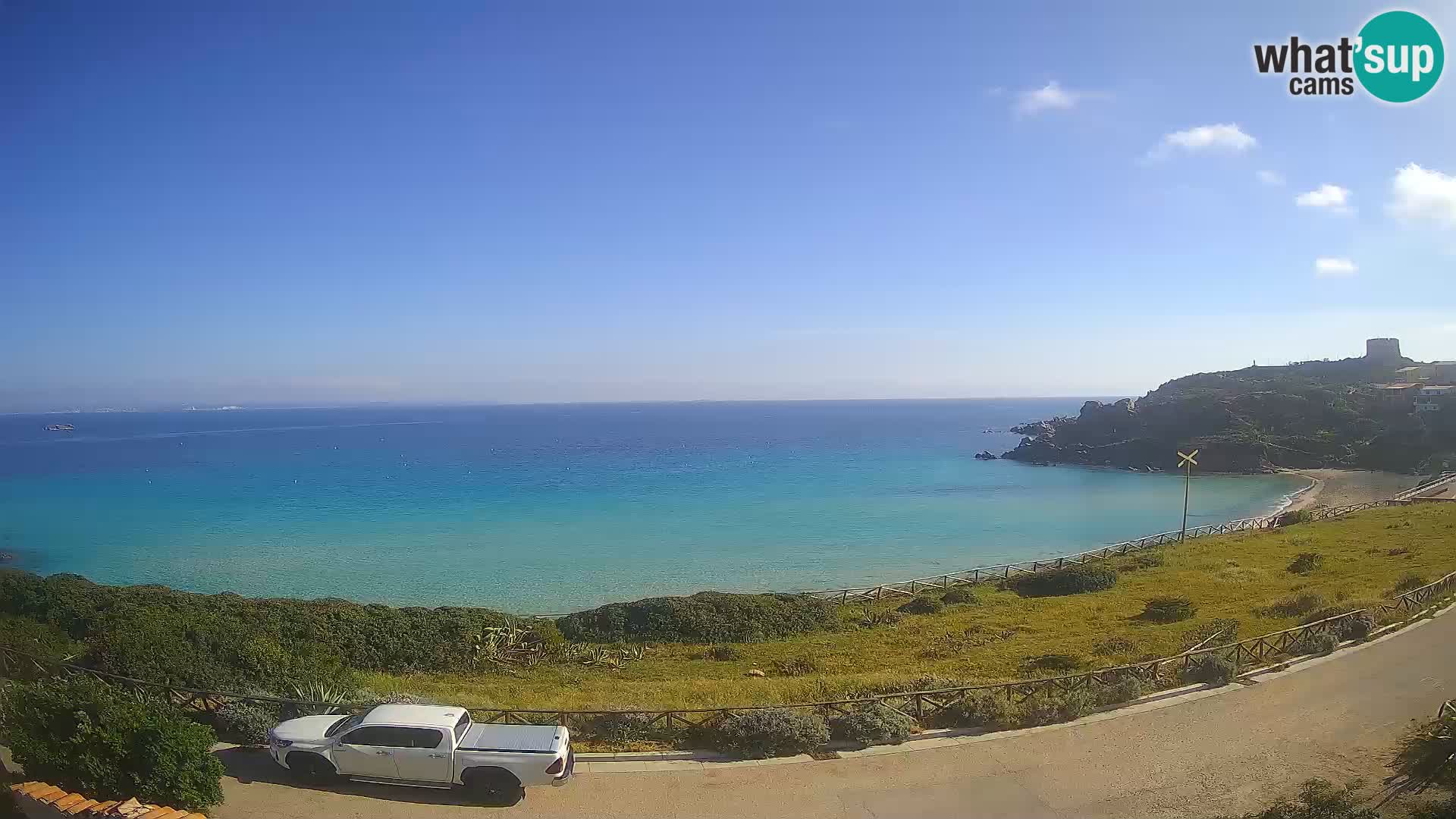 Cámara web playa Rena Bianca – Santa Teresa Gallura – Cerdeña