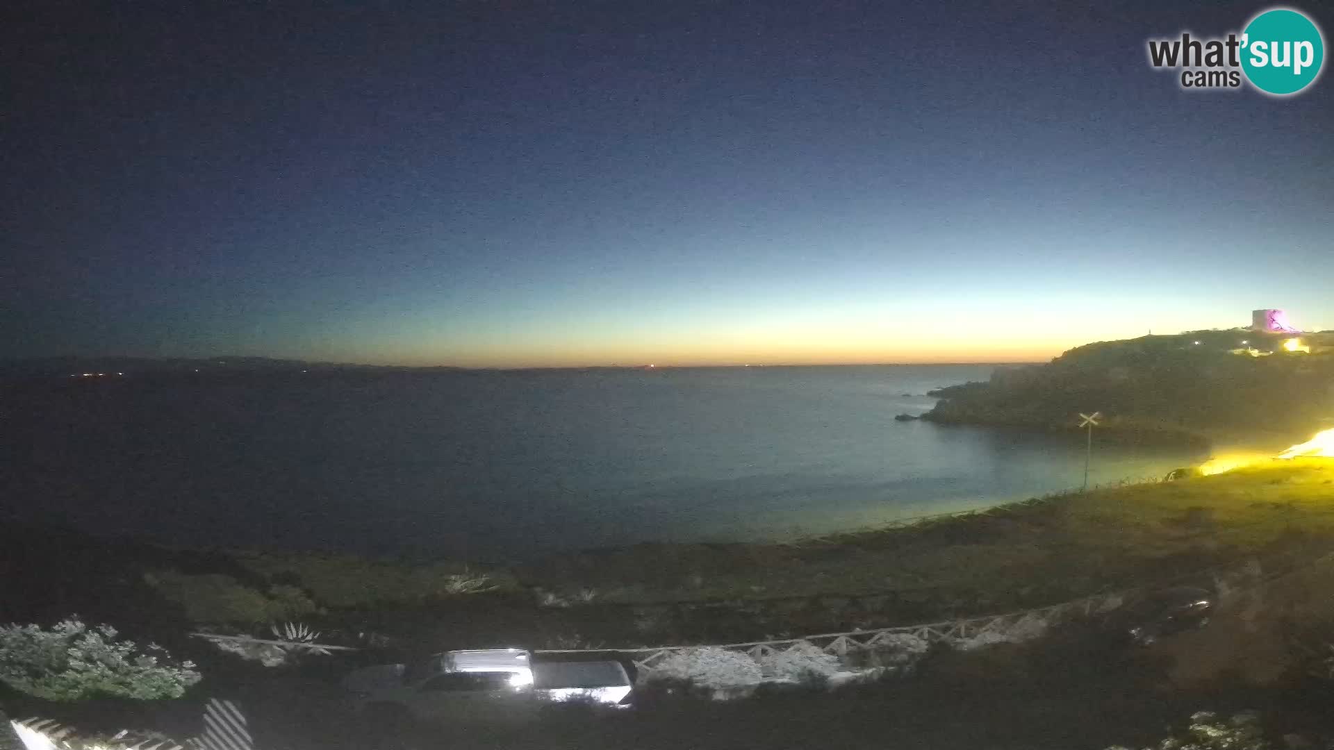 Web kamera plaže Rena Bianca – Santa Teresa Gallura – Sardinija