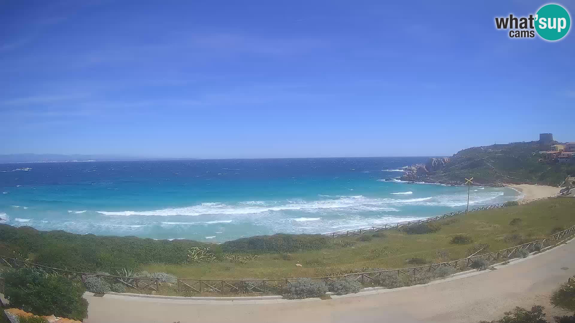 Cámara web playa Rena Bianca – Santa Teresa Gallura – Cerdeña