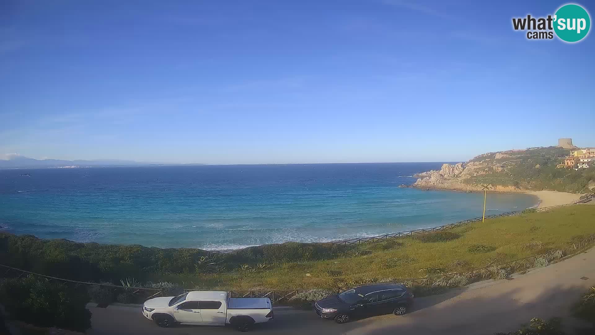 Cámara web playa Rena Bianca – Santa Teresa Gallura – Cerdeña