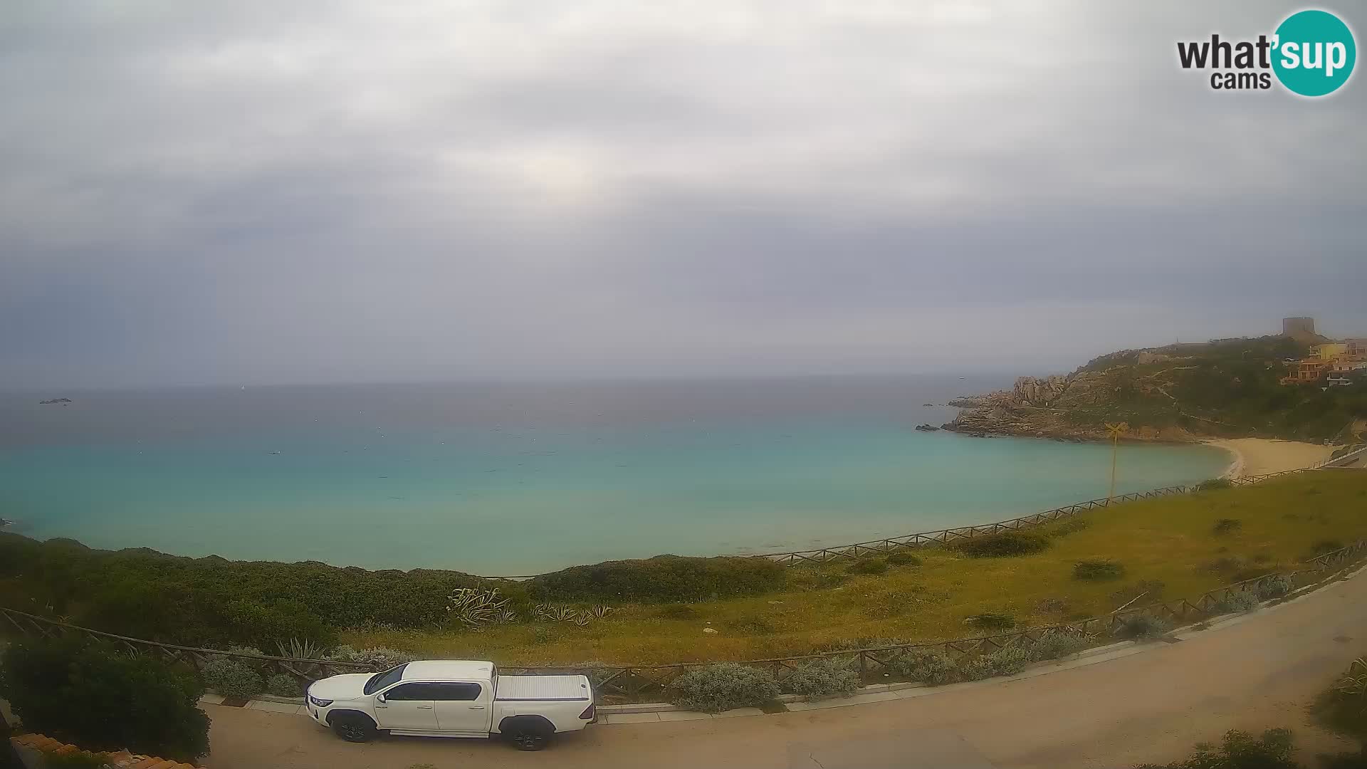 Webcam de la plage Rena Bianca – Santa Teresa Gallura – Sardaigne